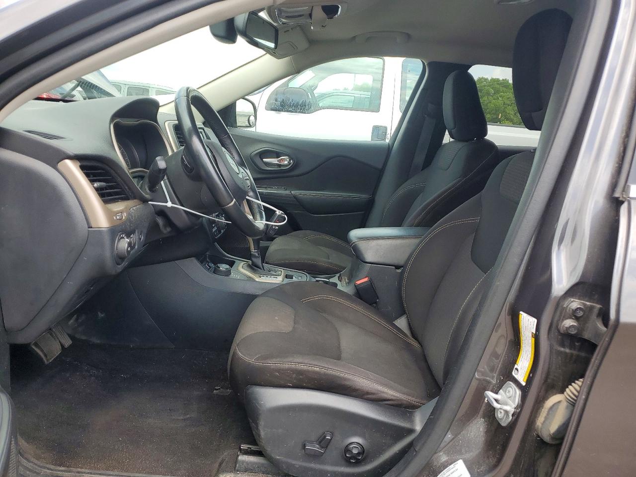 2015 Jeep Cherokee Latitude Угольный vin: 1C4PJMCBXFW702283