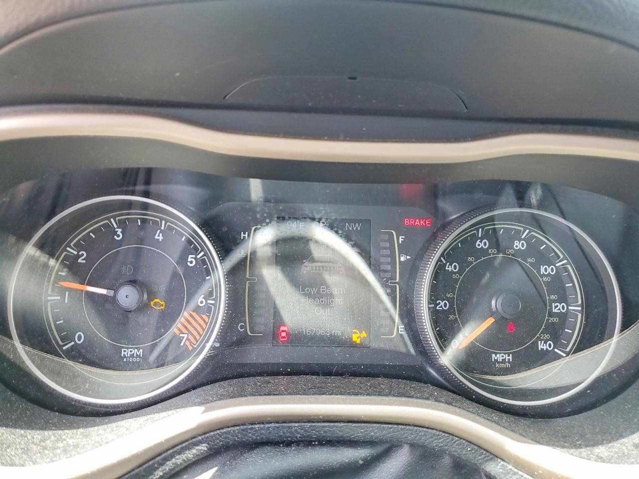 2015 Jeep Cherokee Latitude Угольный vin: 1C4PJMCBXFW702283