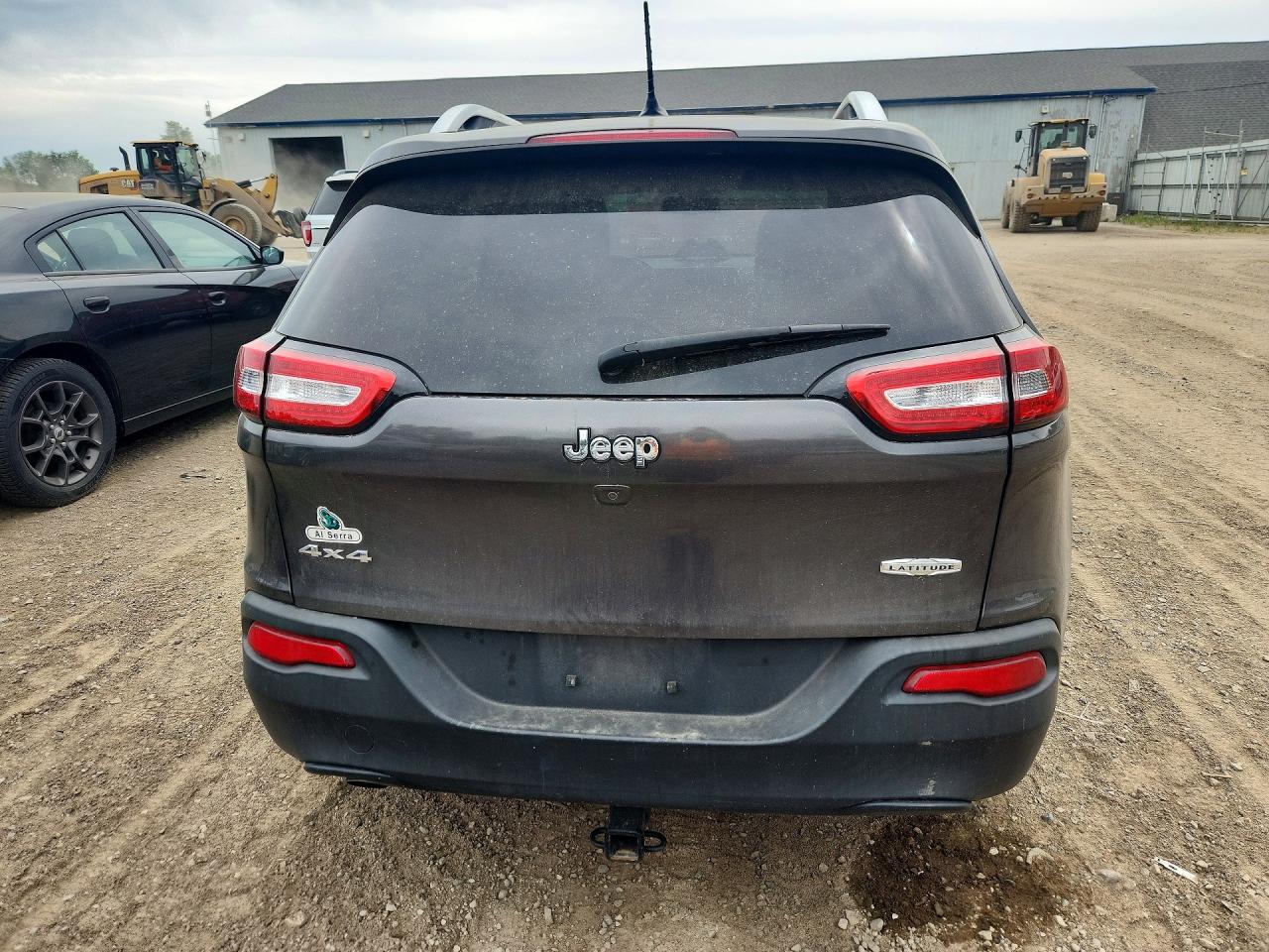 2015 Jeep Cherokee Latitude Charcoal vin: 1C4PJMCBXFW768669