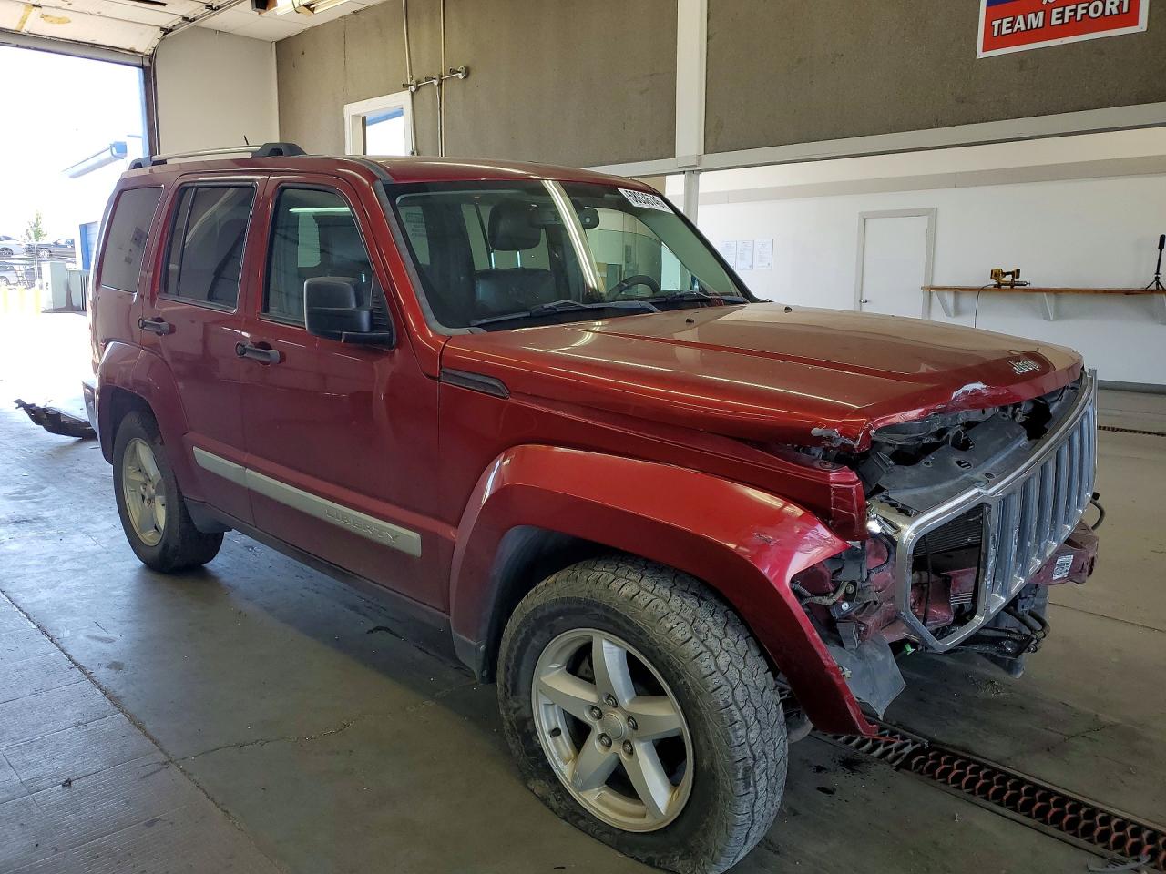 2012 Jeep Liberty Limited Burgundy vin: 1C4PJMCK0CW147503