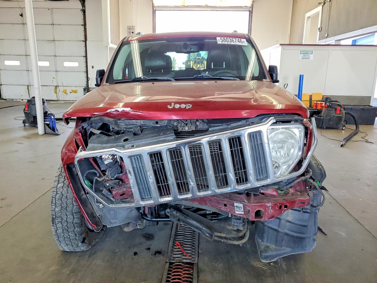 2012 Jeep Liberty Limited Burgundy vin: 1C4PJMCK0CW147503