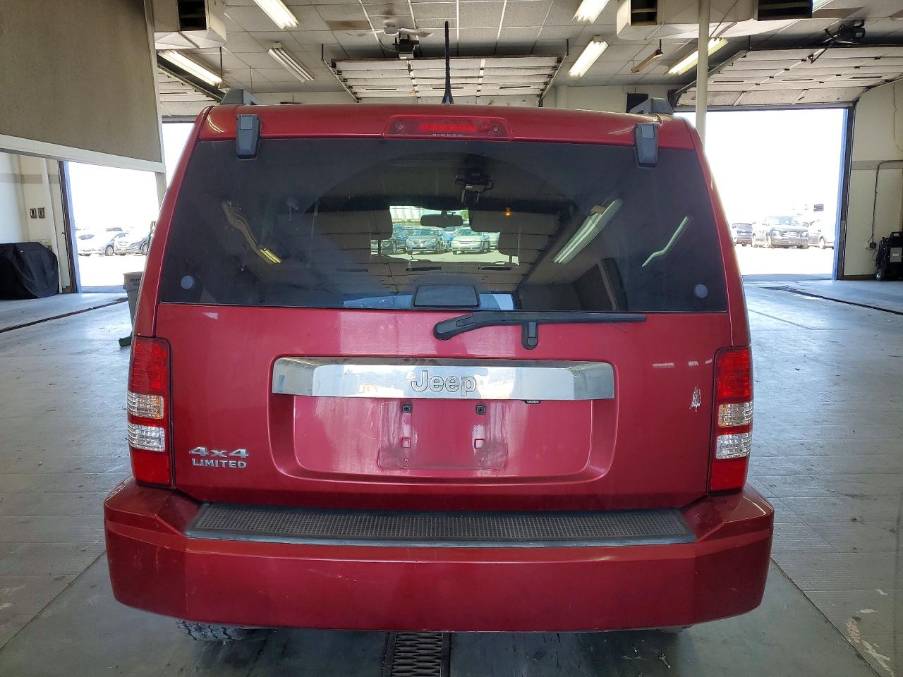 2012 Jeep Liberty Limited Burgundy vin: 1C4PJMCK0CW147503