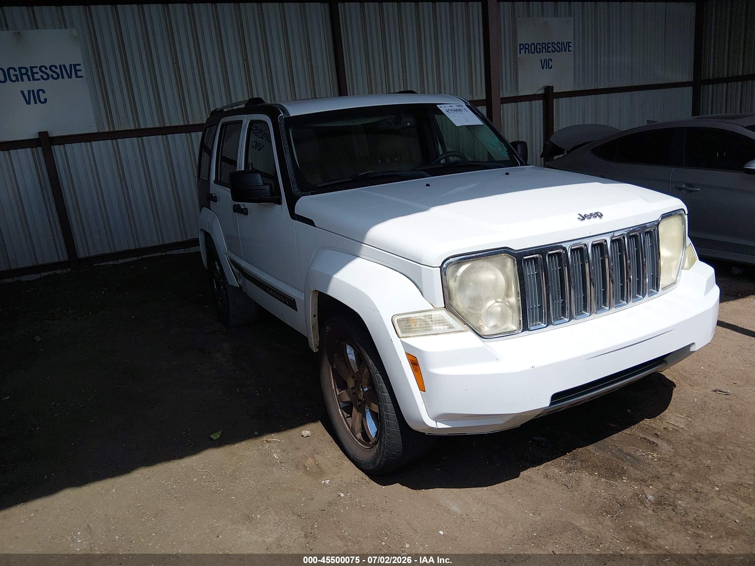 2012 Jeep Liberty Limited Edition Белый vin: 1C4PJMCK1CW106572