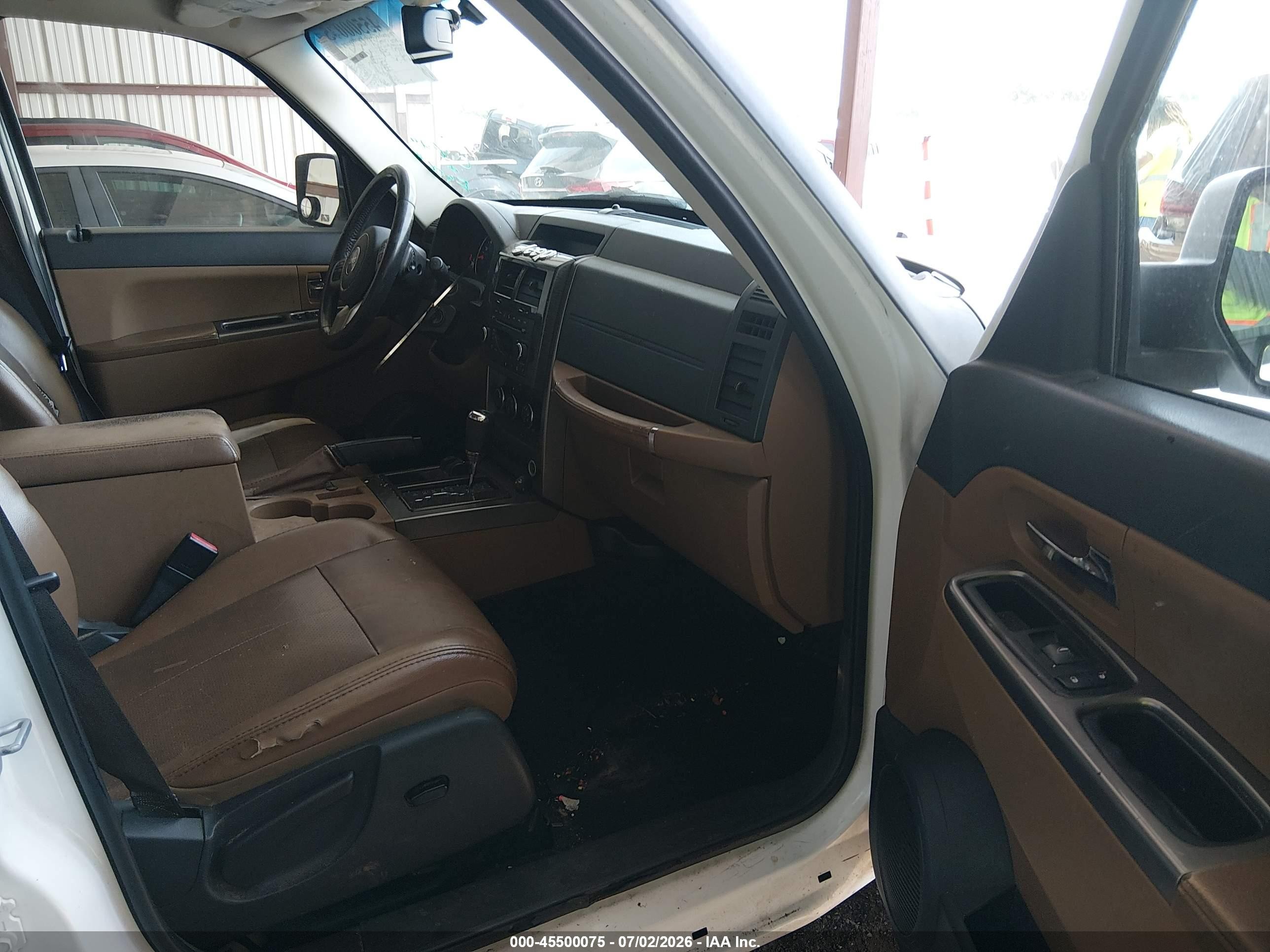 2012 Jeep Liberty Limited Edition Белый vin: 1C4PJMCK1CW106572