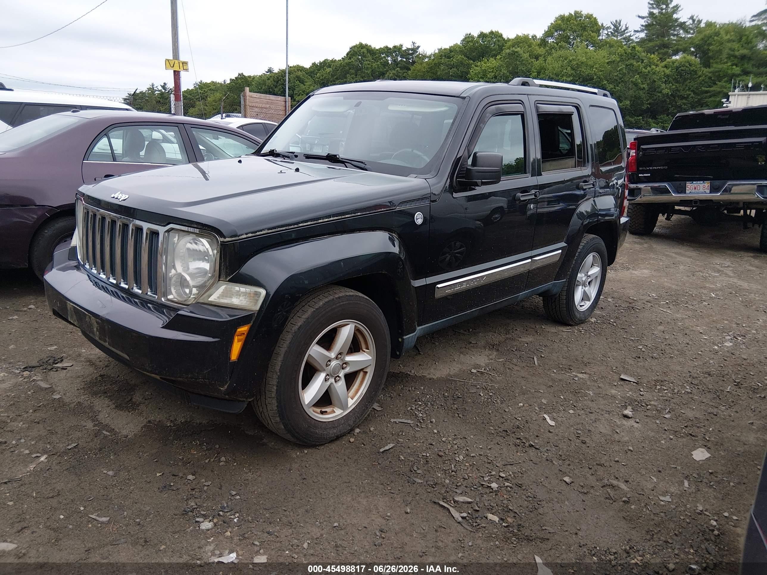 2012 Jeep Liberty Limited Edition Blue vin: 1C4PJMCK1CW106779