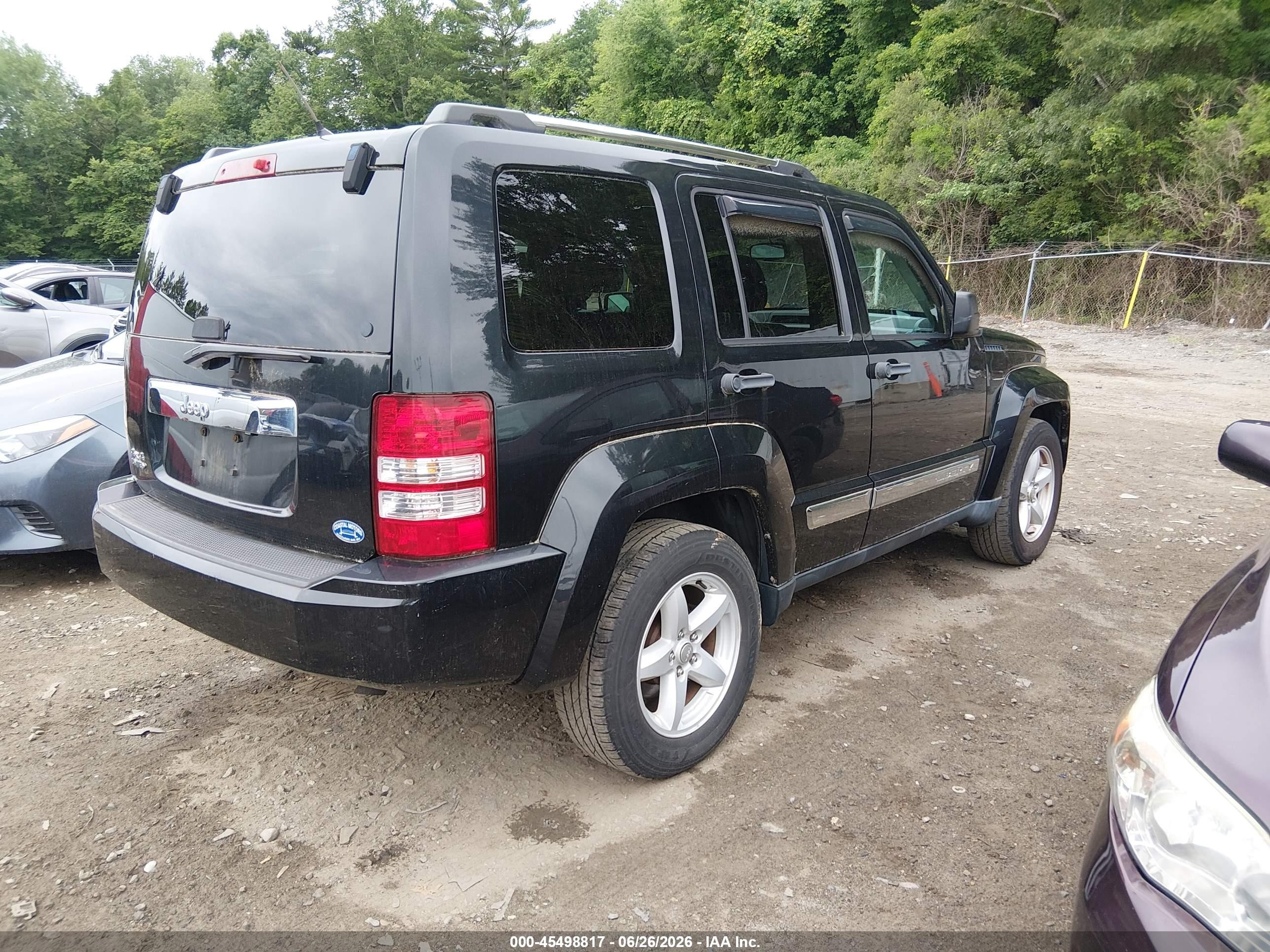 2012 Jeep Liberty Limited Edition Blue vin: 1C4PJMCK1CW106779