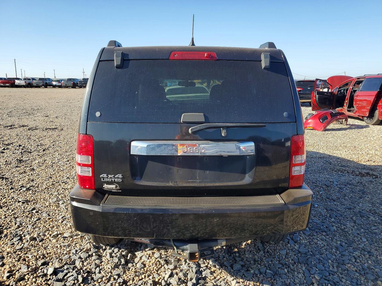 2012 Jeep Liberty Limited Черный vin: 1C4PJMCK4CW143275
