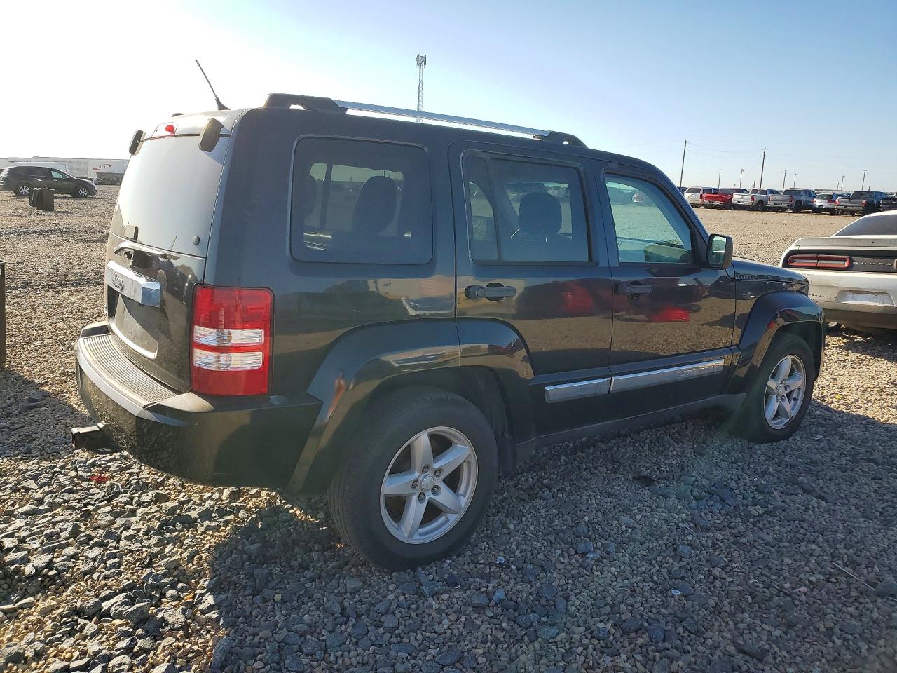 2012 Jeep Liberty Limited Черный vin: 1C4PJMCK4CW143275