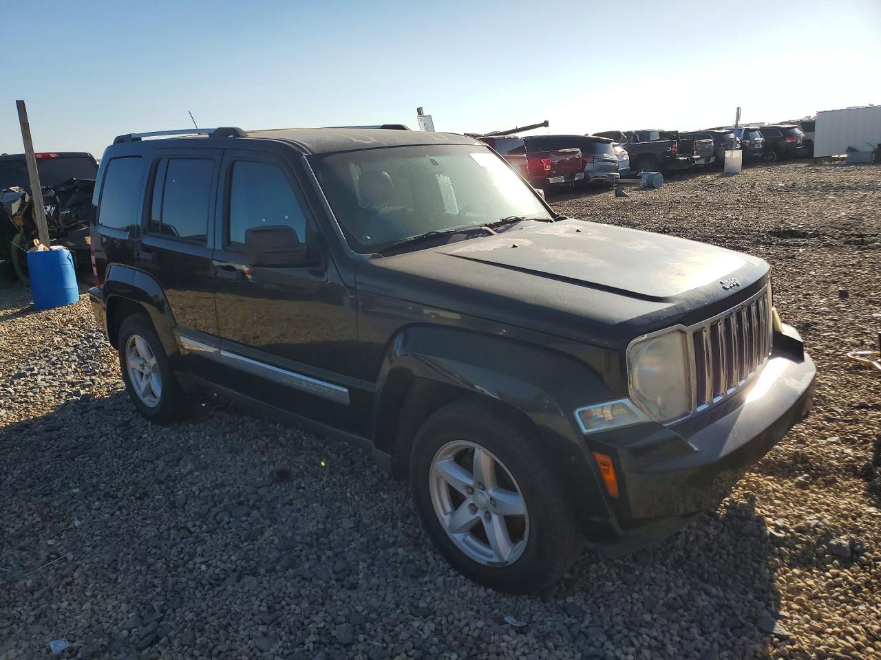 2012 Jeep Liberty Limited Черный vin: 1C4PJMCK4CW143275