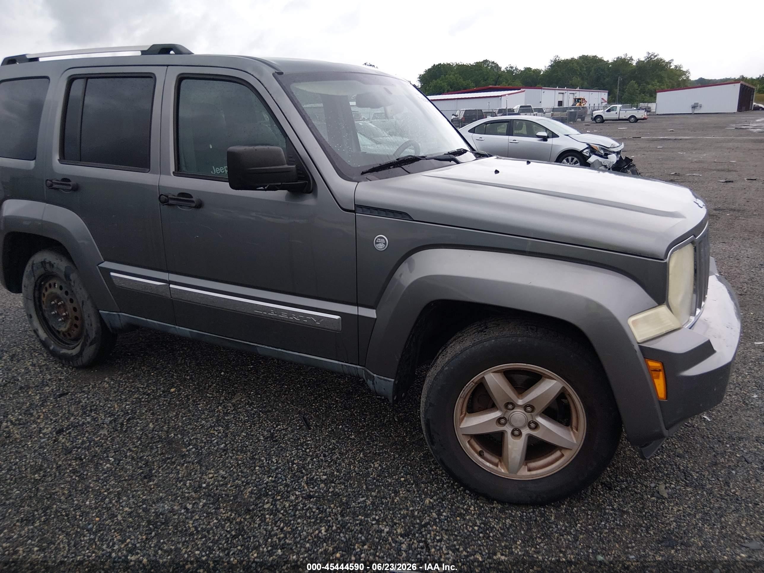 2012 Jeep Liberty Limited Edition Серый vin: 1C4PJMCK6CW118216