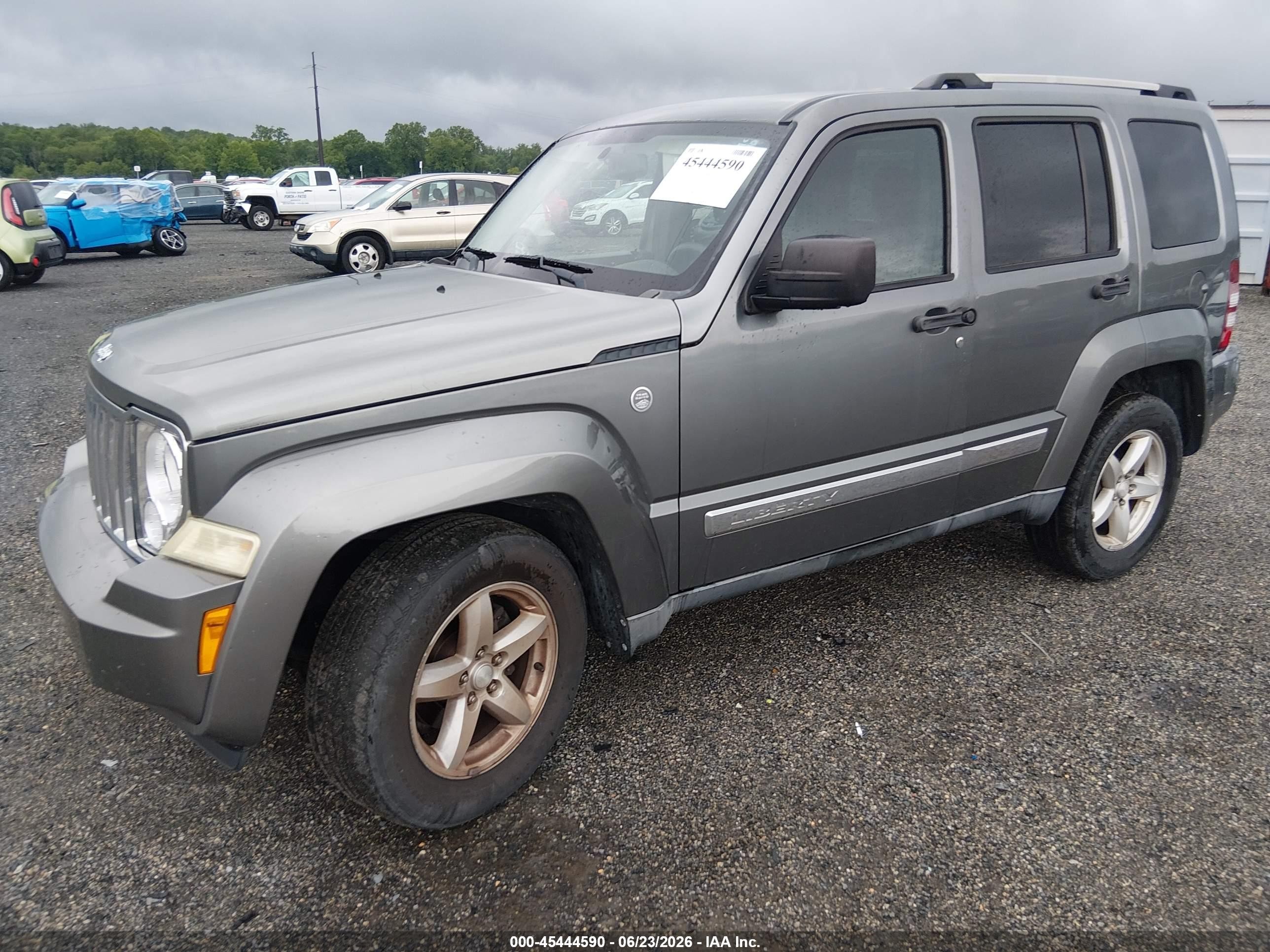 2012 Jeep Liberty Limited Edition Серый vin: 1C4PJMCK6CW118216