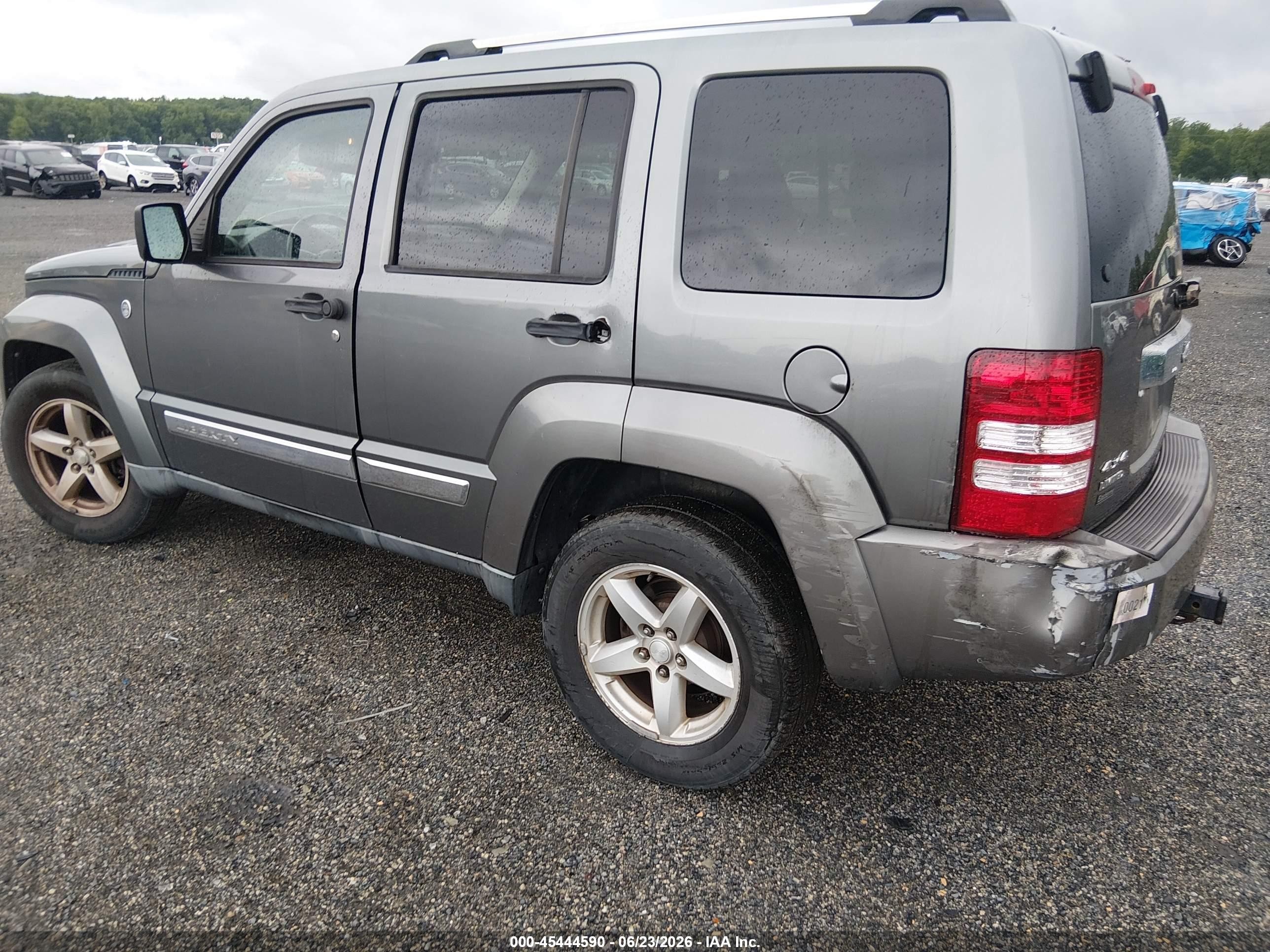 2012 Jeep Liberty Limited Edition Серый vin: 1C4PJMCK6CW118216