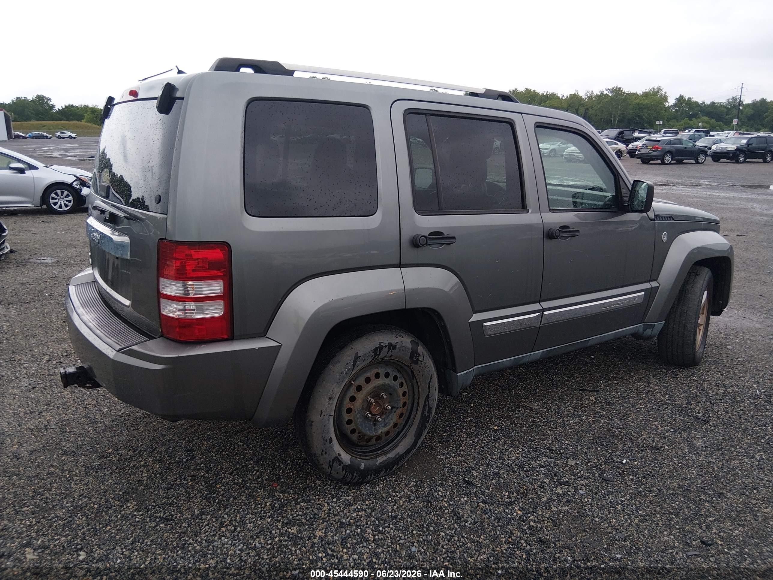 2012 Jeep Liberty Limited Edition Серый vin: 1C4PJMCK6CW118216