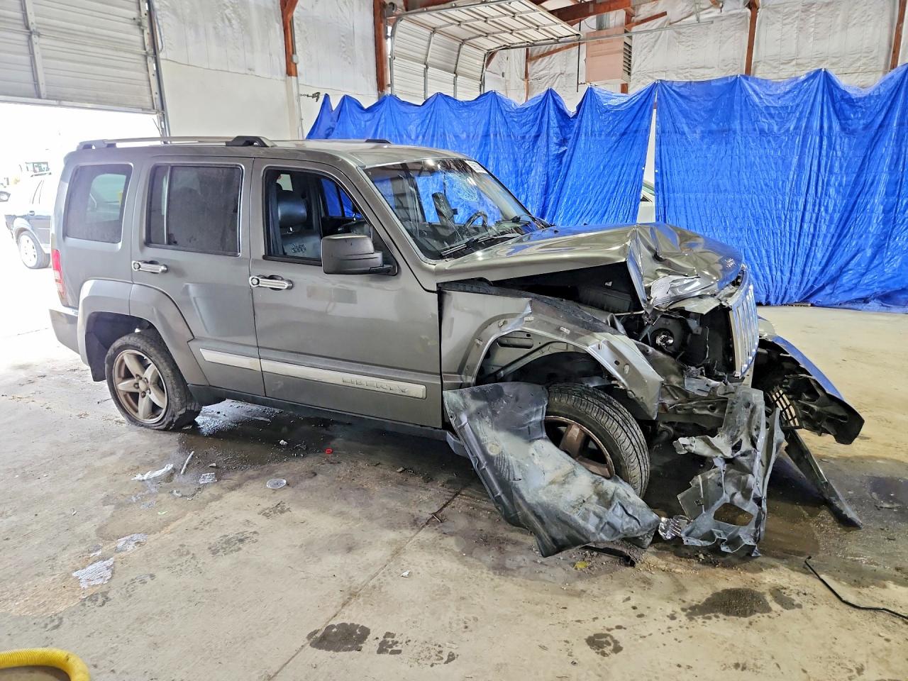 2012 Jeep Liberty Limited Gray vin: 1C4PJMCK6CW152057