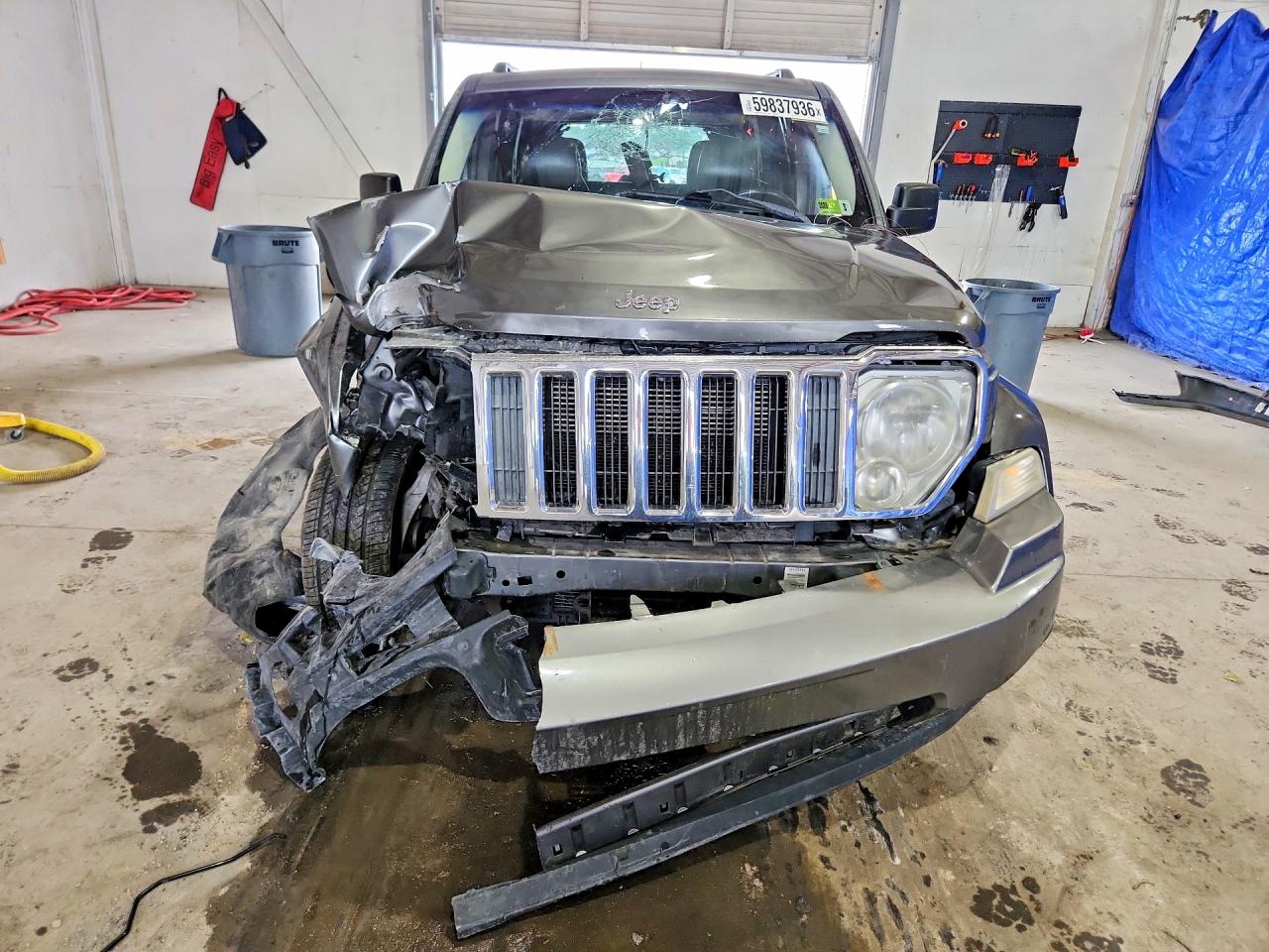 2012 Jeep Liberty Limited Gray vin: 1C4PJMCK6CW152057