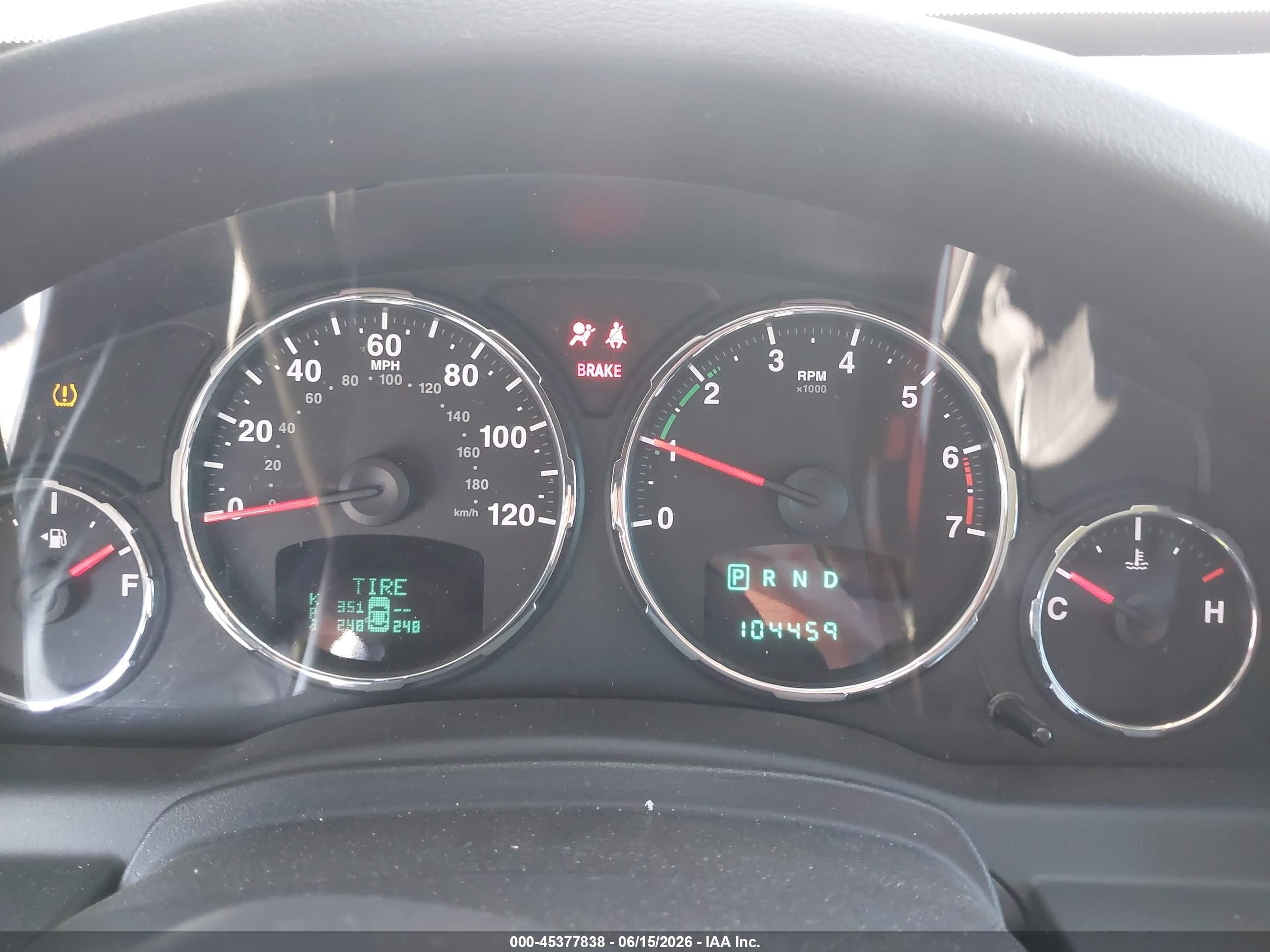 2012 Jeep Liberty Limited Edition Black vin: 1C4PJMCK7CW120878