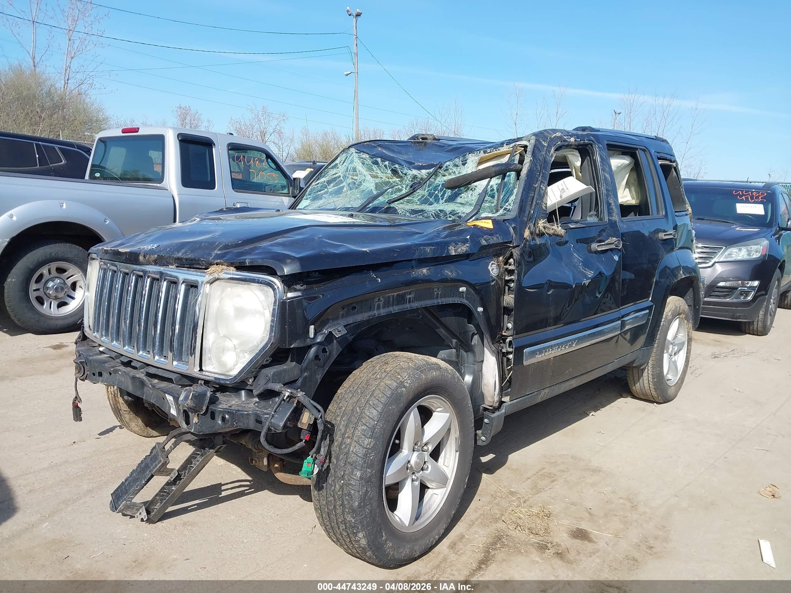 2012 Jeep Liberty Limited Edition Black vin: 1C4PJMCK7CW134702