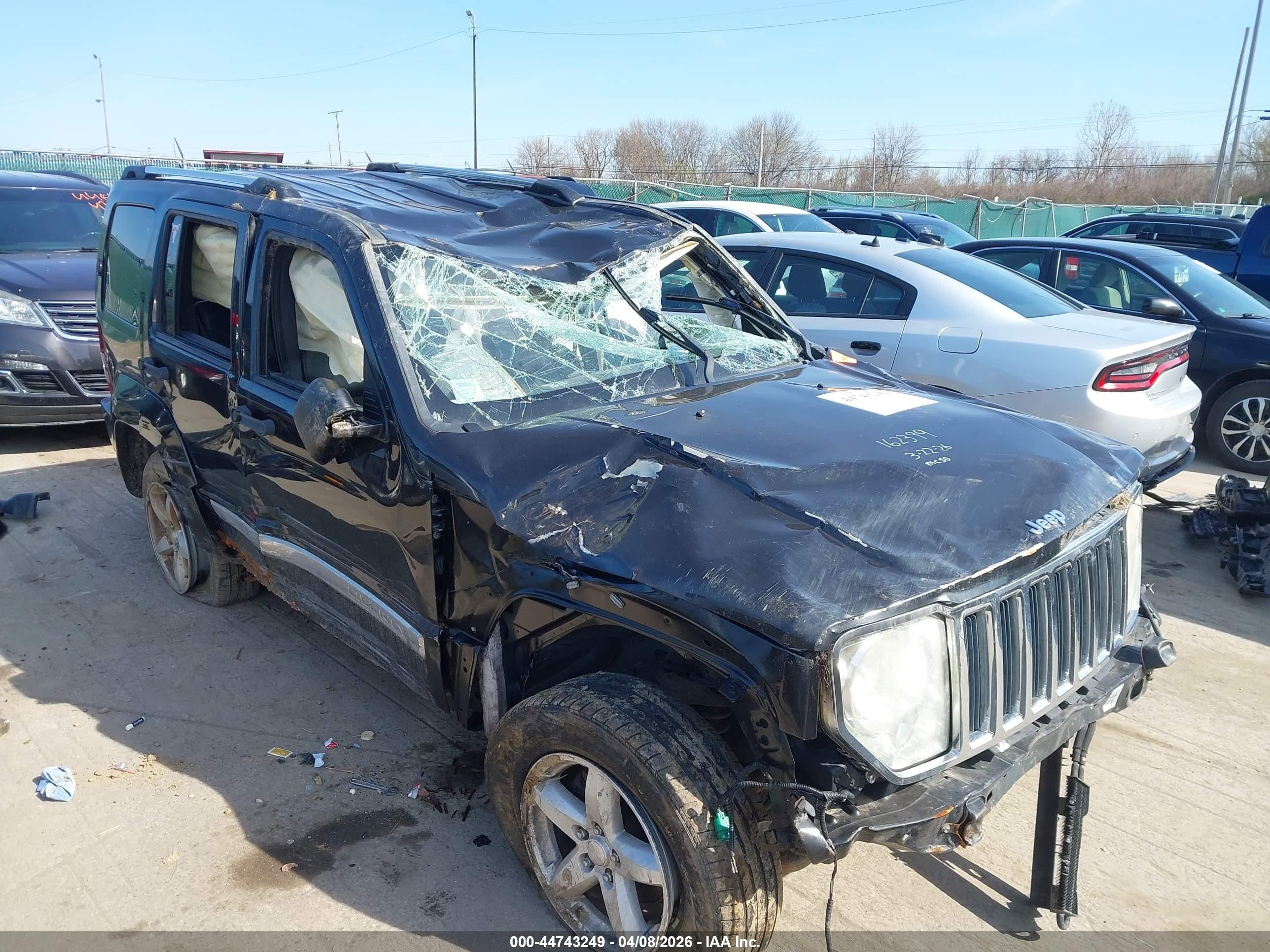 2012 Jeep Liberty Limited Edition Black vin: 1C4PJMCK7CW134702