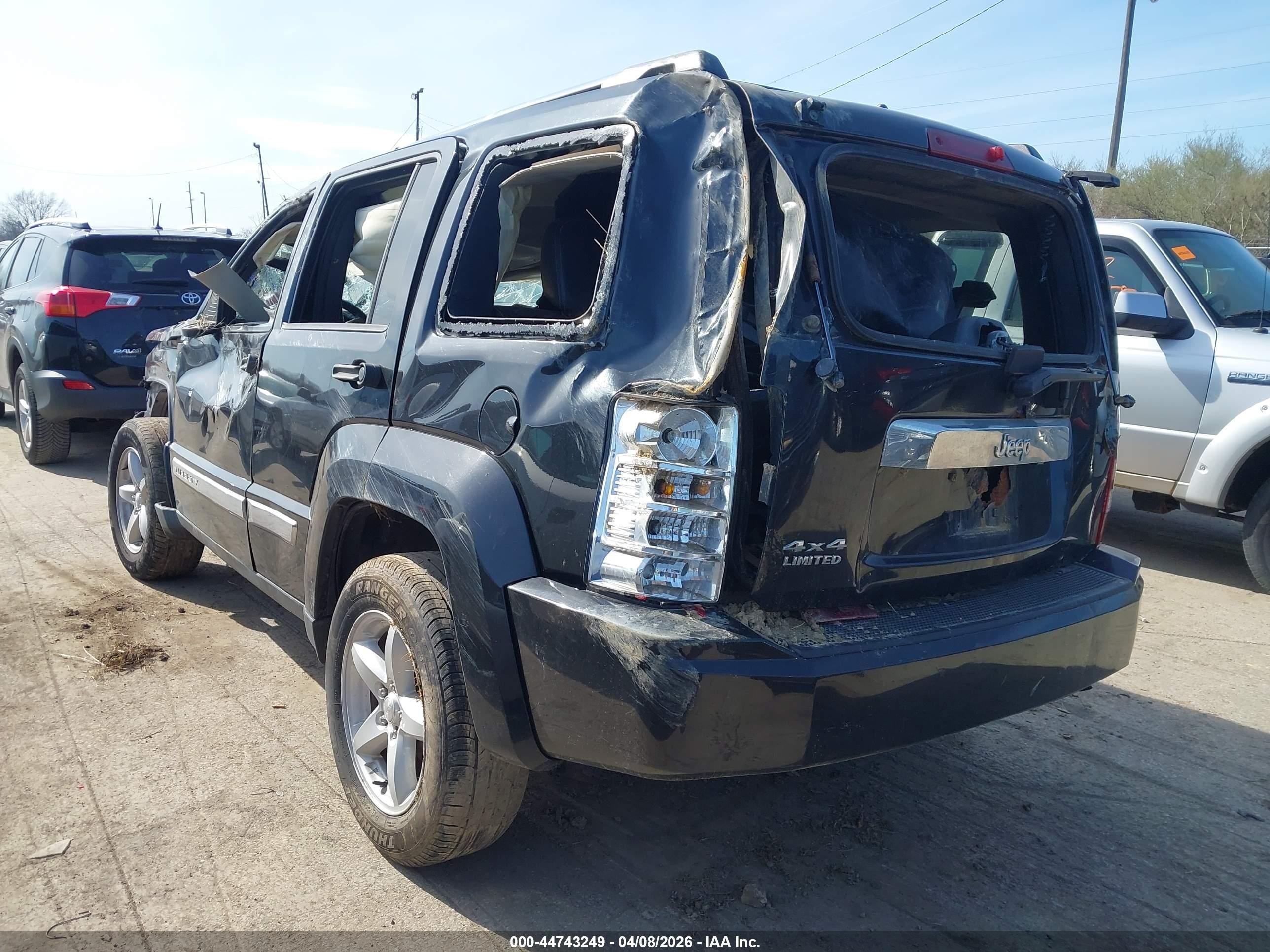 2012 Jeep Liberty Limited Edition Black vin: 1C4PJMCK7CW134702