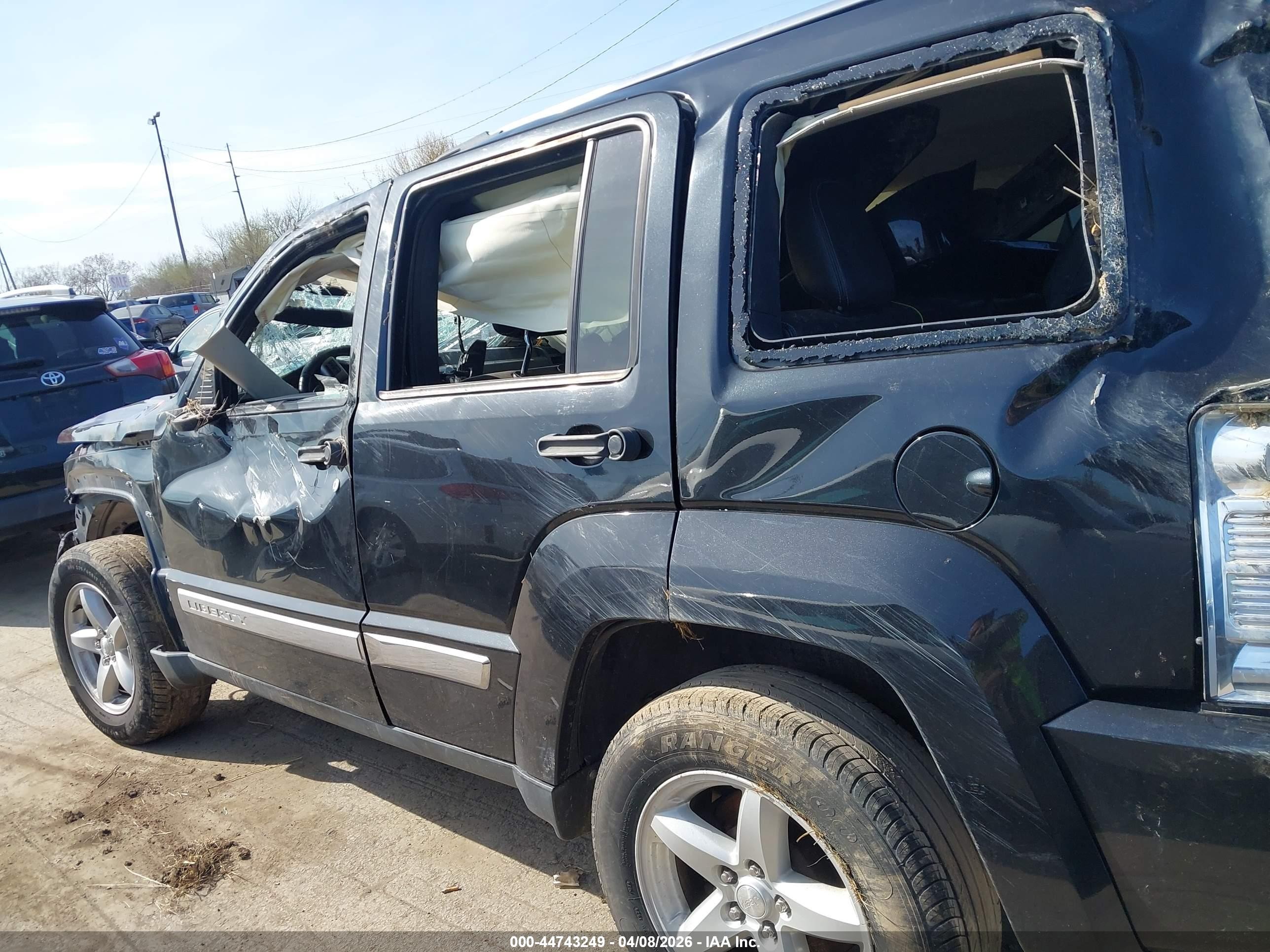 2012 Jeep Liberty Limited Edition Black vin: 1C4PJMCK7CW134702