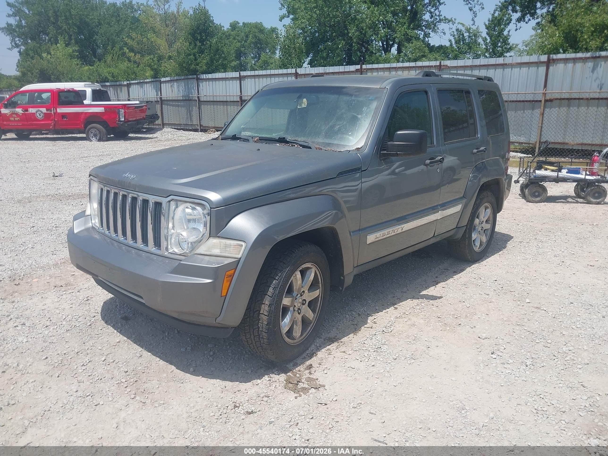 2012 Jeep Liberty Limited Edition Light Blue vin: 1C4PJMCK8CW107685