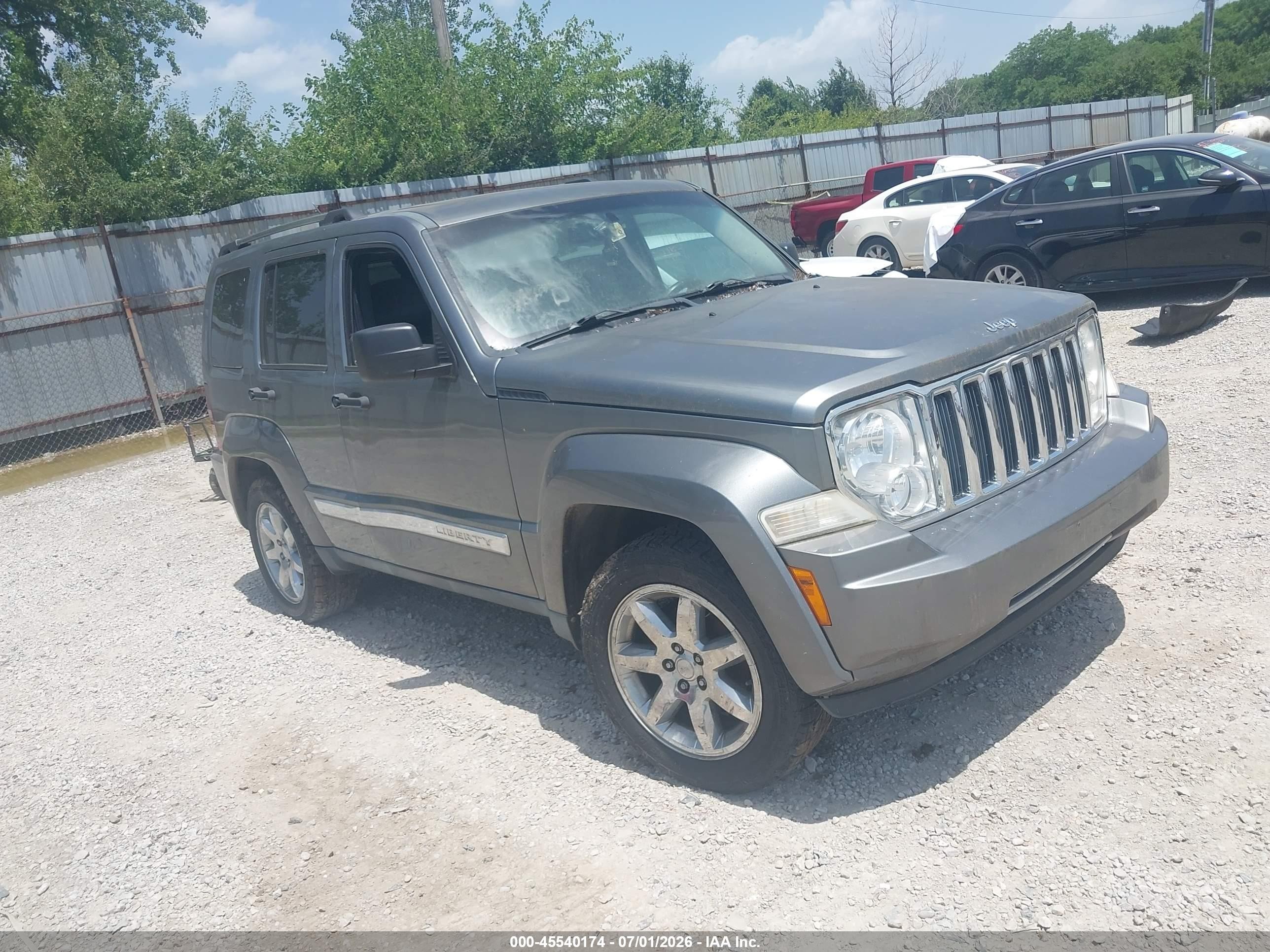 2012 Jeep Liberty Limited Edition Light Blue vin: 1C4PJMCK8CW107685