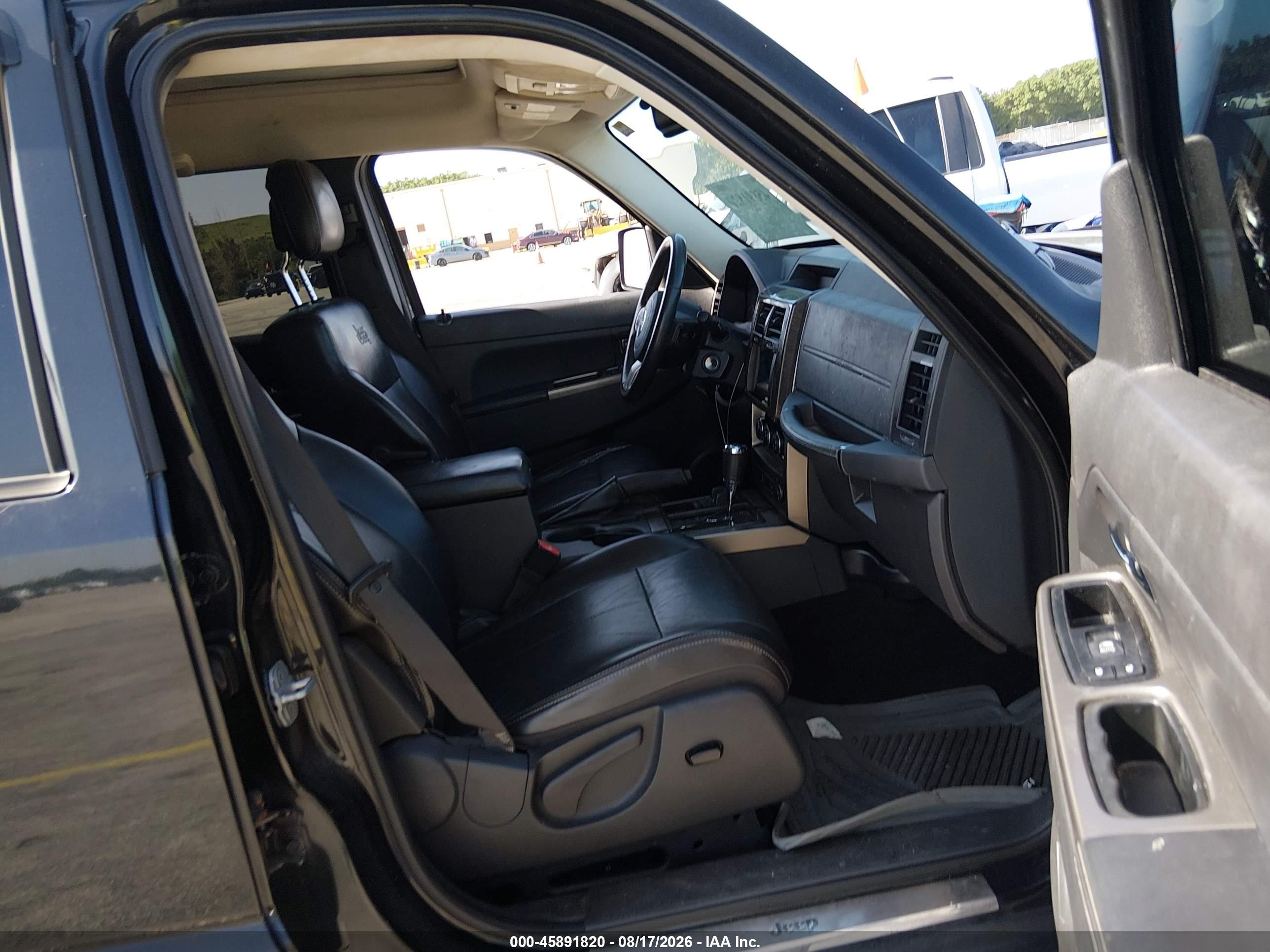2012 Jeep Liberty Limited Edition Black vin: 1C4PJMCK8CW110571