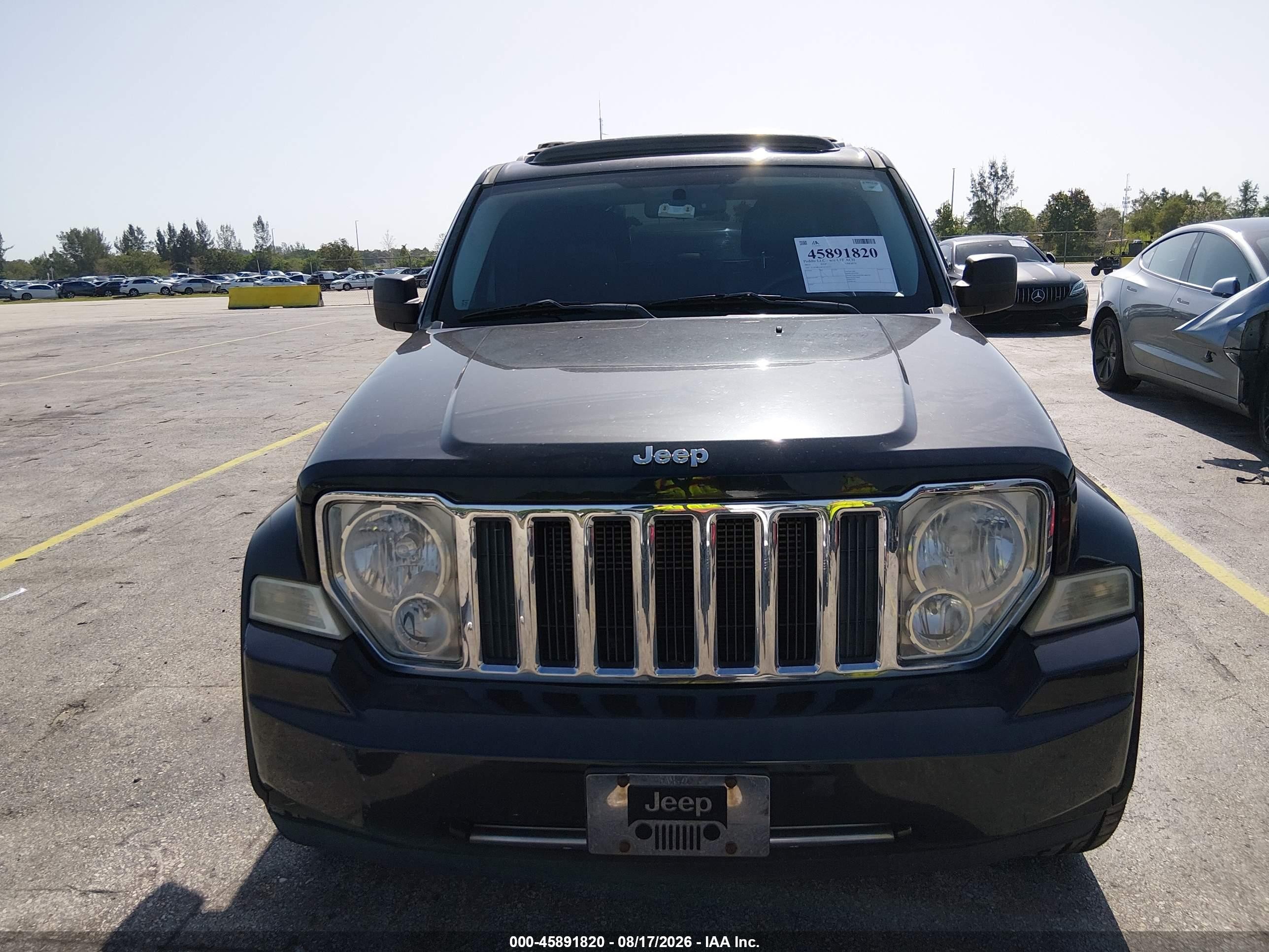2012 Jeep Liberty Limited Edition Black vin: 1C4PJMCK8CW110571