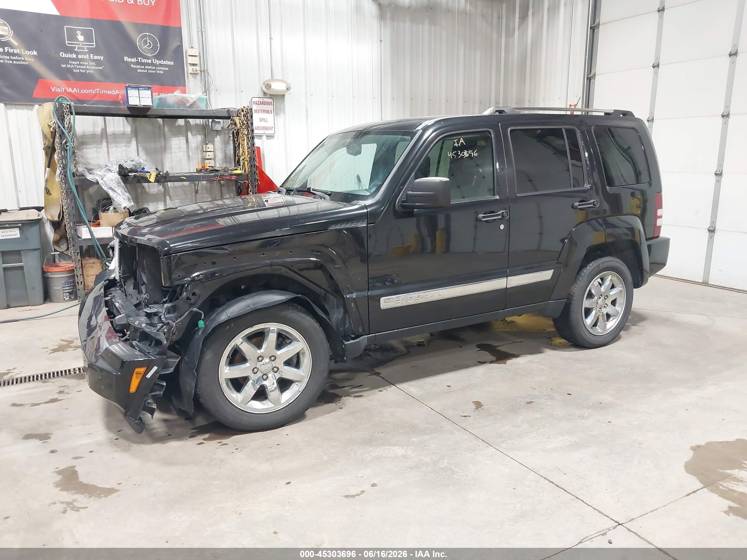 2012 Jeep Liberty Limited Edition Black vin: 1C4PJMCK9CW106447
