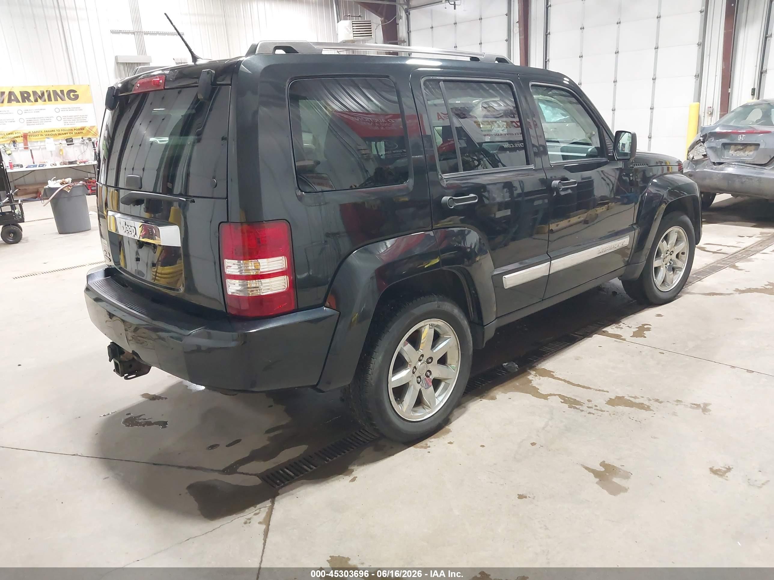 2012 Jeep Liberty Limited Edition Black vin: 1C4PJMCK9CW106447