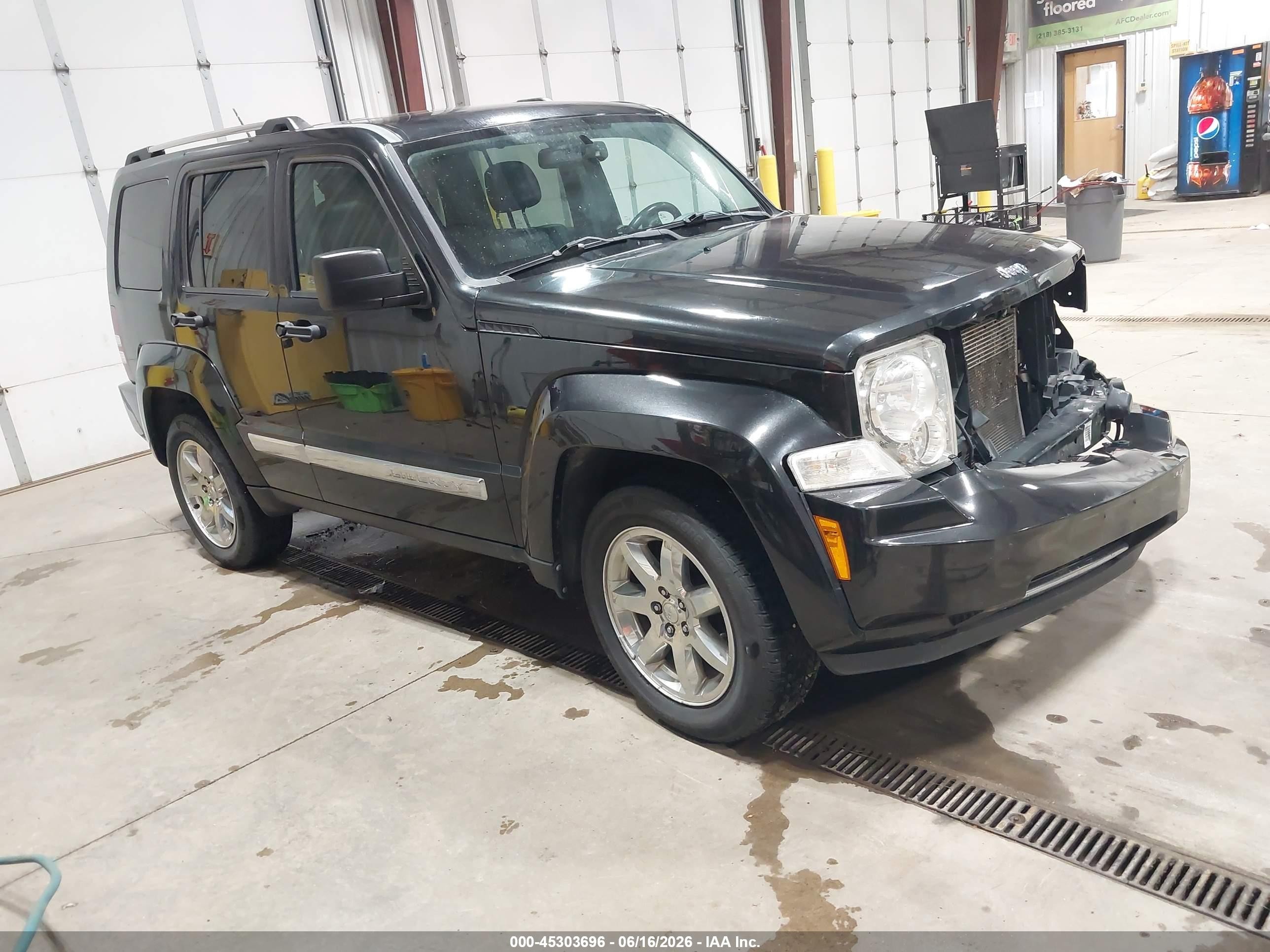 2012 Jeep Liberty Limited Edition Black vin: 1C4PJMCK9CW106447