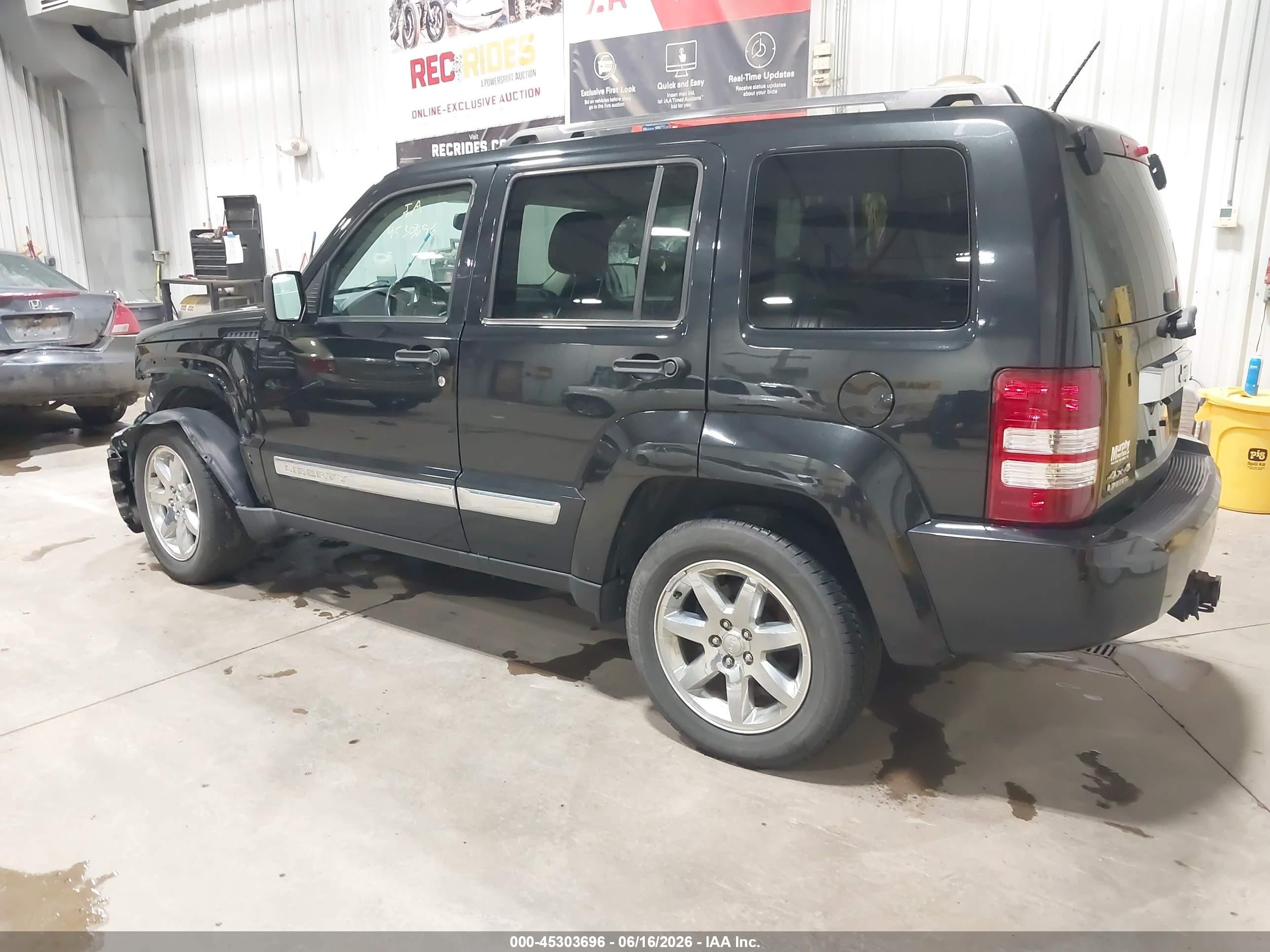 2012 Jeep Liberty Limited Edition Black vin: 1C4PJMCK9CW106447