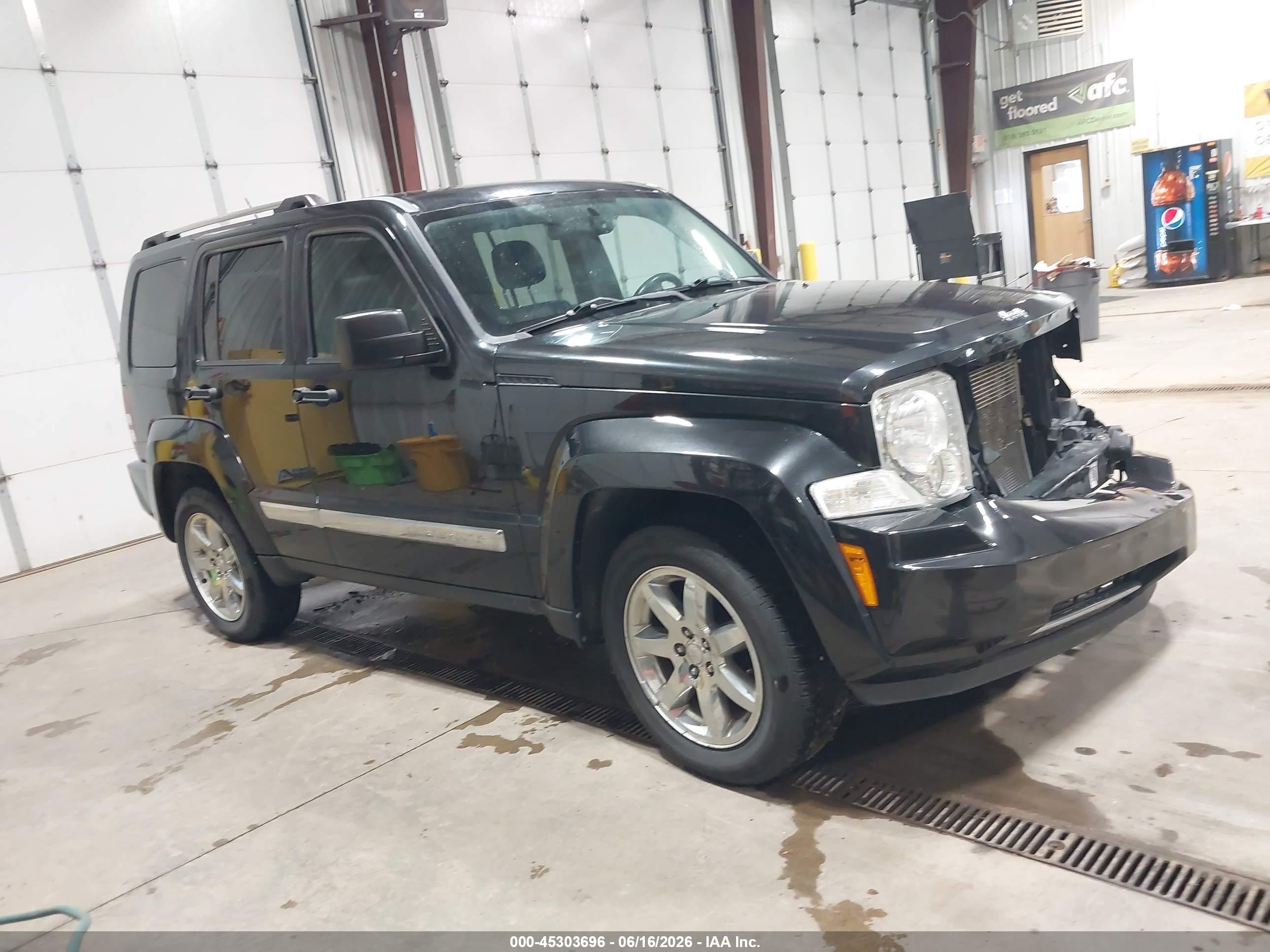2012 Jeep Liberty Limited Edition Black vin: 1C4PJMCK9CW106447