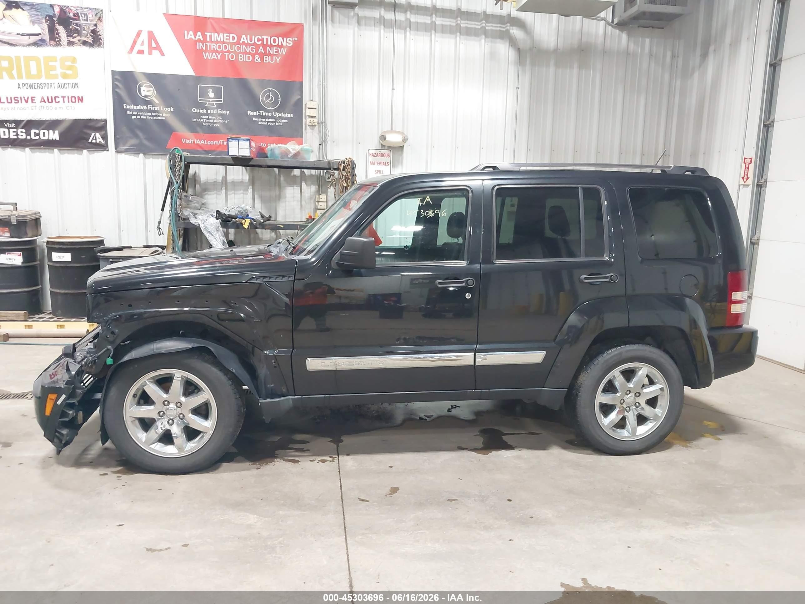 2012 Jeep Liberty Limited Edition Black vin: 1C4PJMCK9CW106447