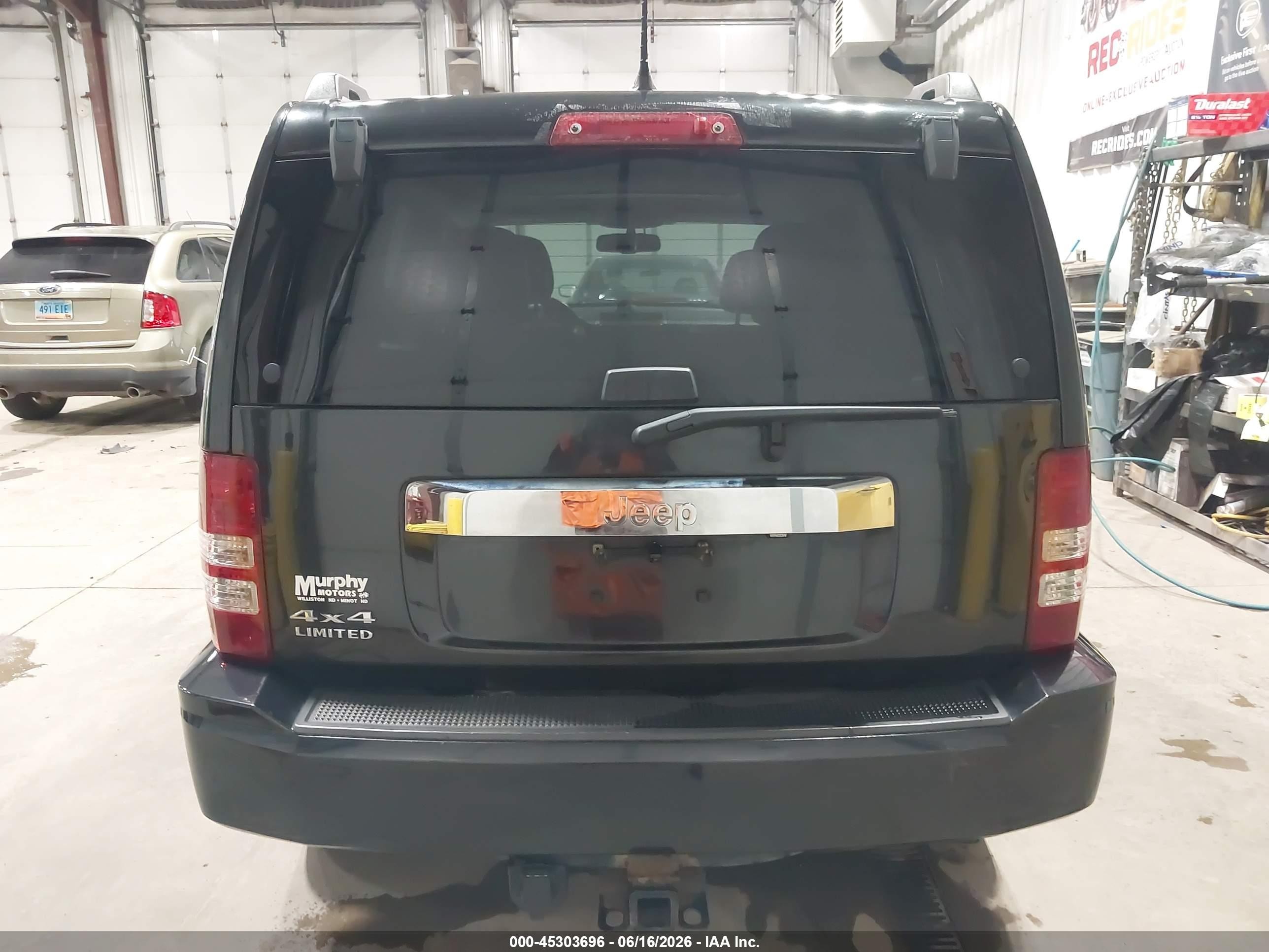 2012 Jeep Liberty Limited Edition Black vin: 1C4PJMCK9CW106447