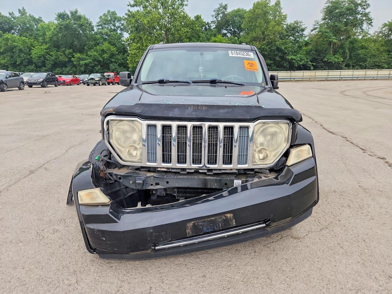 2012 Jeep Liberty Limited Черный vin: 1C4PJMCK9CW152263