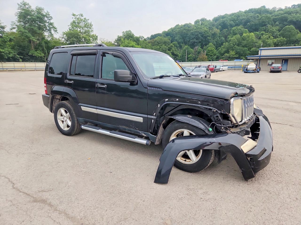 2012 Jeep Liberty Limited Черный vin: 1C4PJMCK9CW152263
