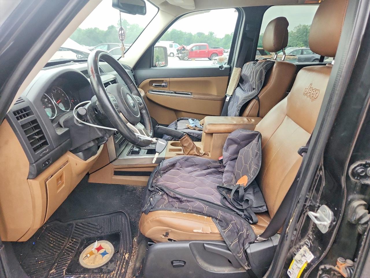 2012 Jeep Liberty Limited Черный vin: 1C4PJMCK9CW152263