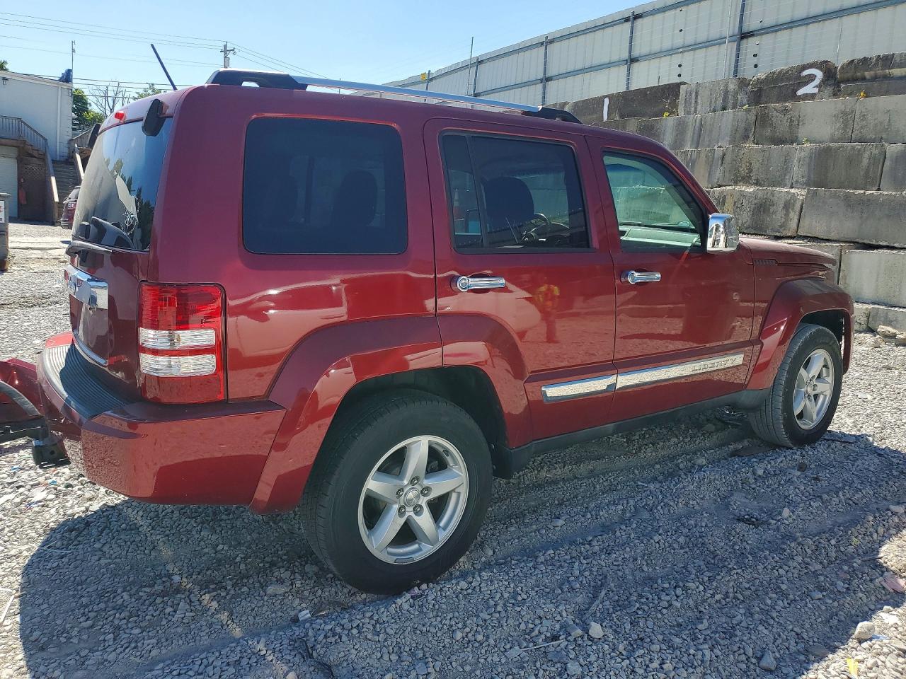 2012 Jeep Liberty Limited Red vin: 1C4PJMCKXCW123287