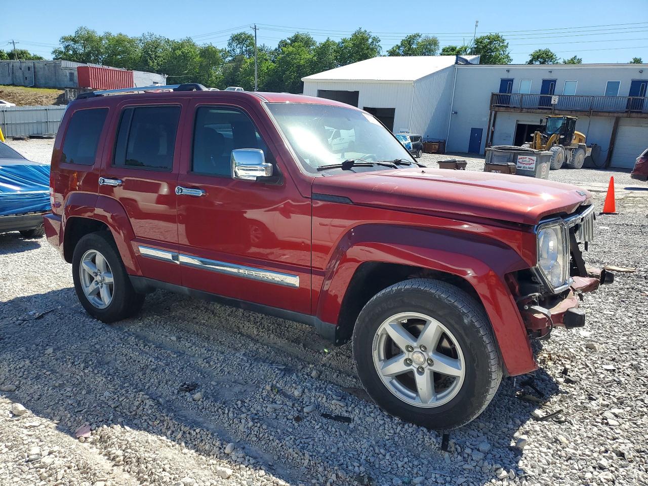 2012 Jeep Liberty Limited Red vin: 1C4PJMCKXCW123287