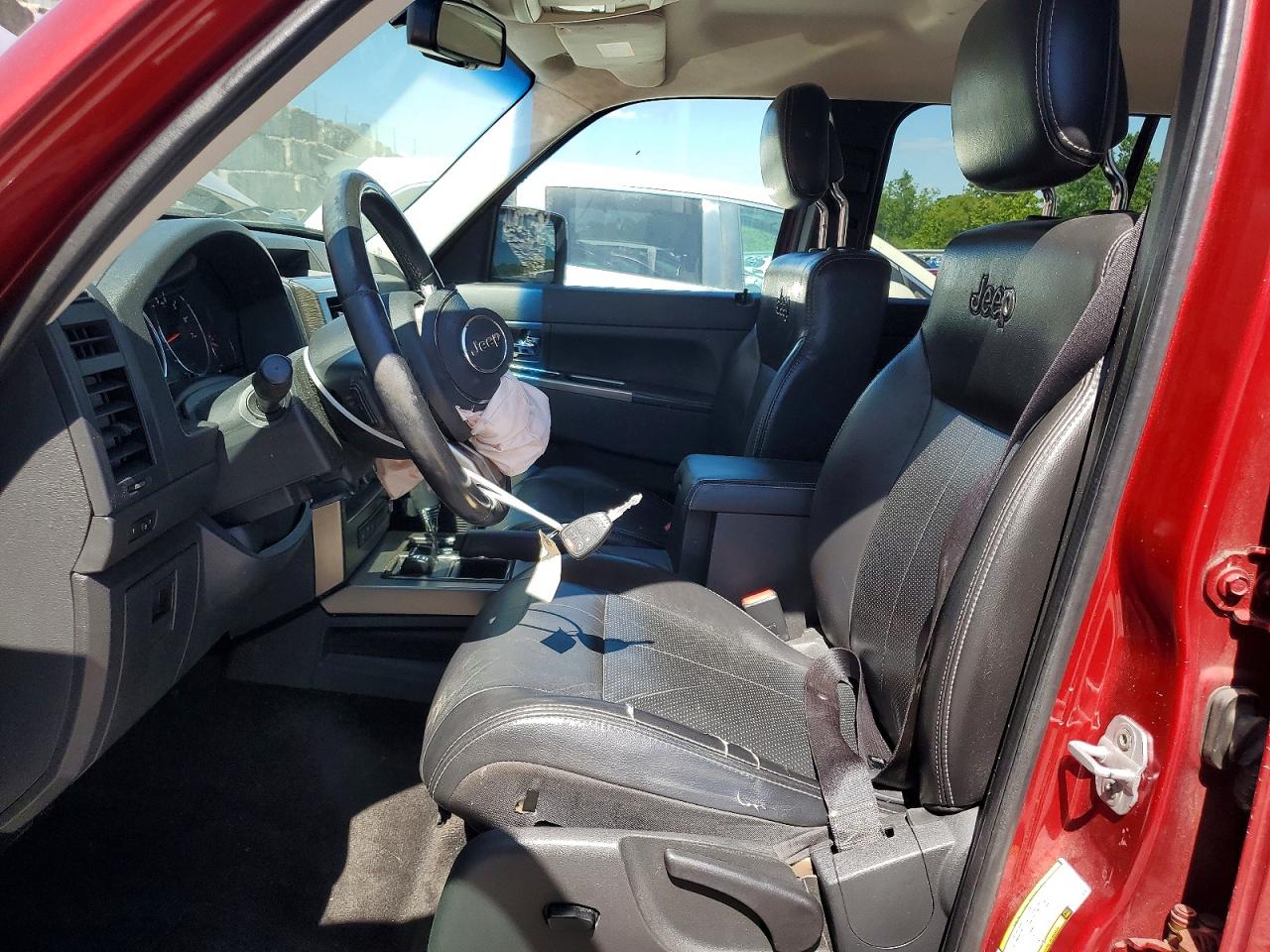 2012 Jeep Liberty Limited Red vin: 1C4PJMCKXCW123287