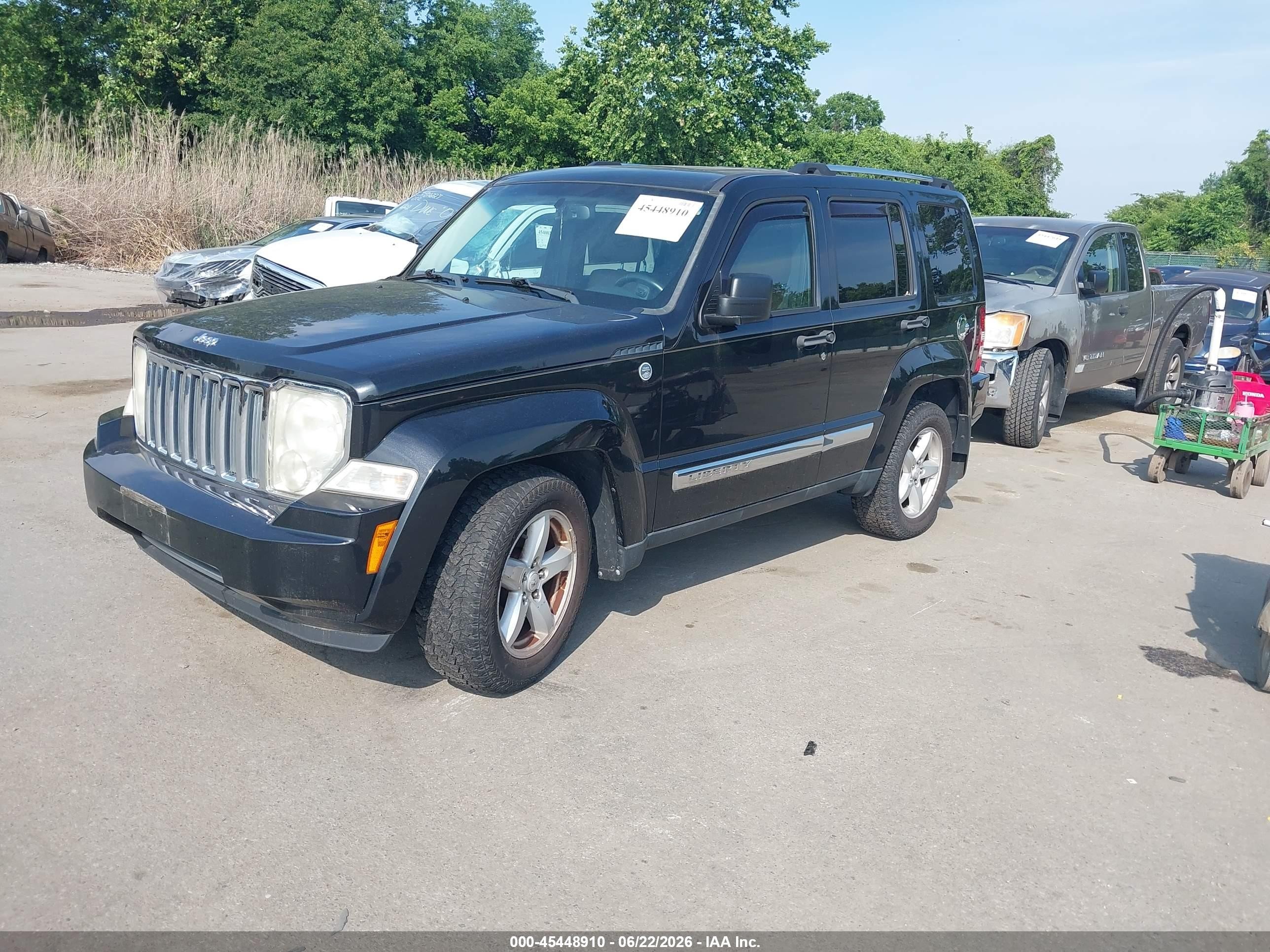 2012 Jeep Liberty Limited Edition Black vin: 1C4PJMCKXCW146634