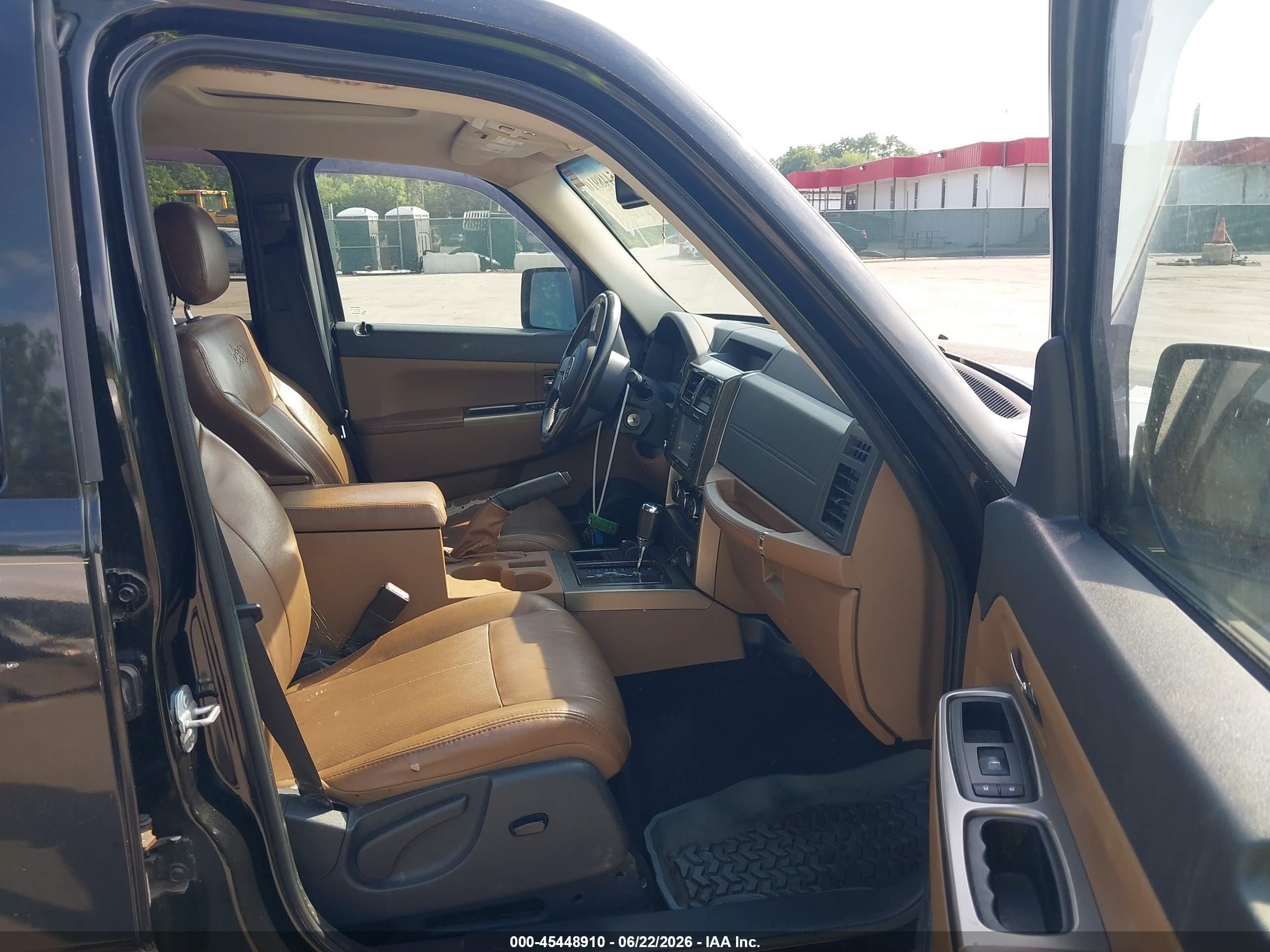 2012 Jeep Liberty Limited Edition Black vin: 1C4PJMCKXCW146634