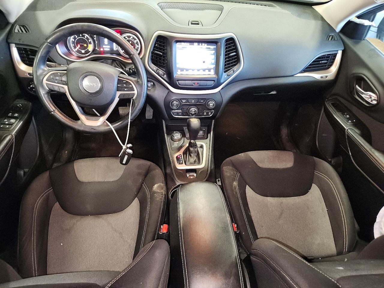 2014 Jeep Cherokee Latitude Белый vin: 1C4PJMCS0EW249905