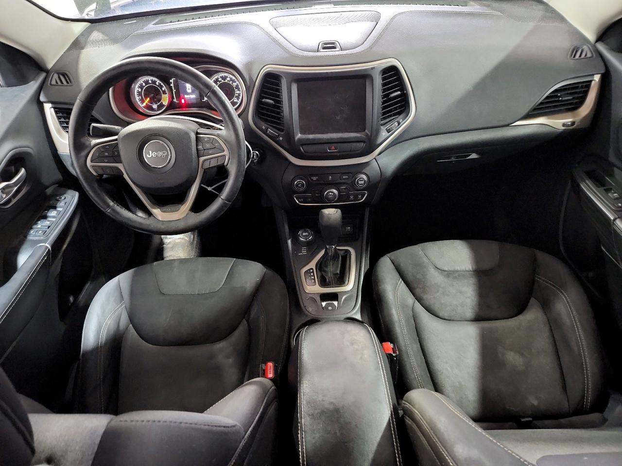 2014 Jeep Cherokee Latitude Gray vin: 1C4PJMCS0EW304885