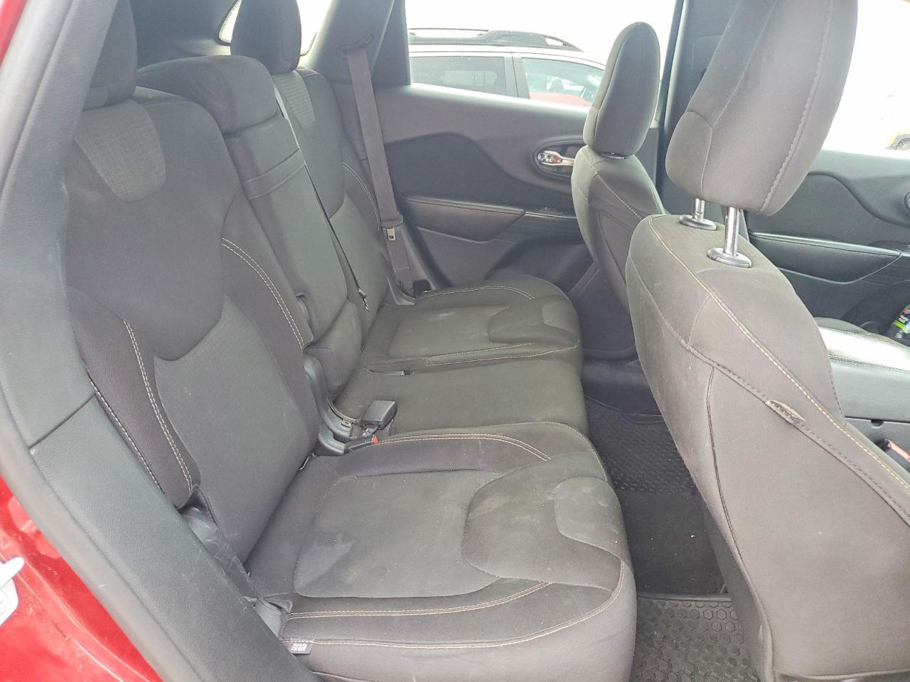 2015 Jeep Cherokee Latitude Бордовый vin: 1C4PJMCS0FW509902