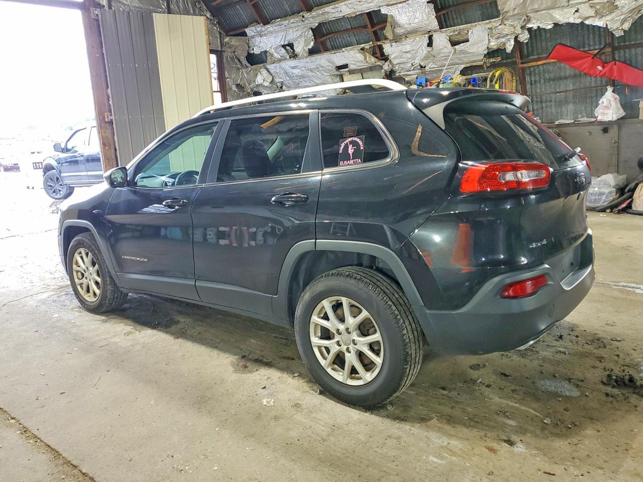 2015 Jeep Cherokee Latitude Black vin: 1C4PJMCS0FW550627