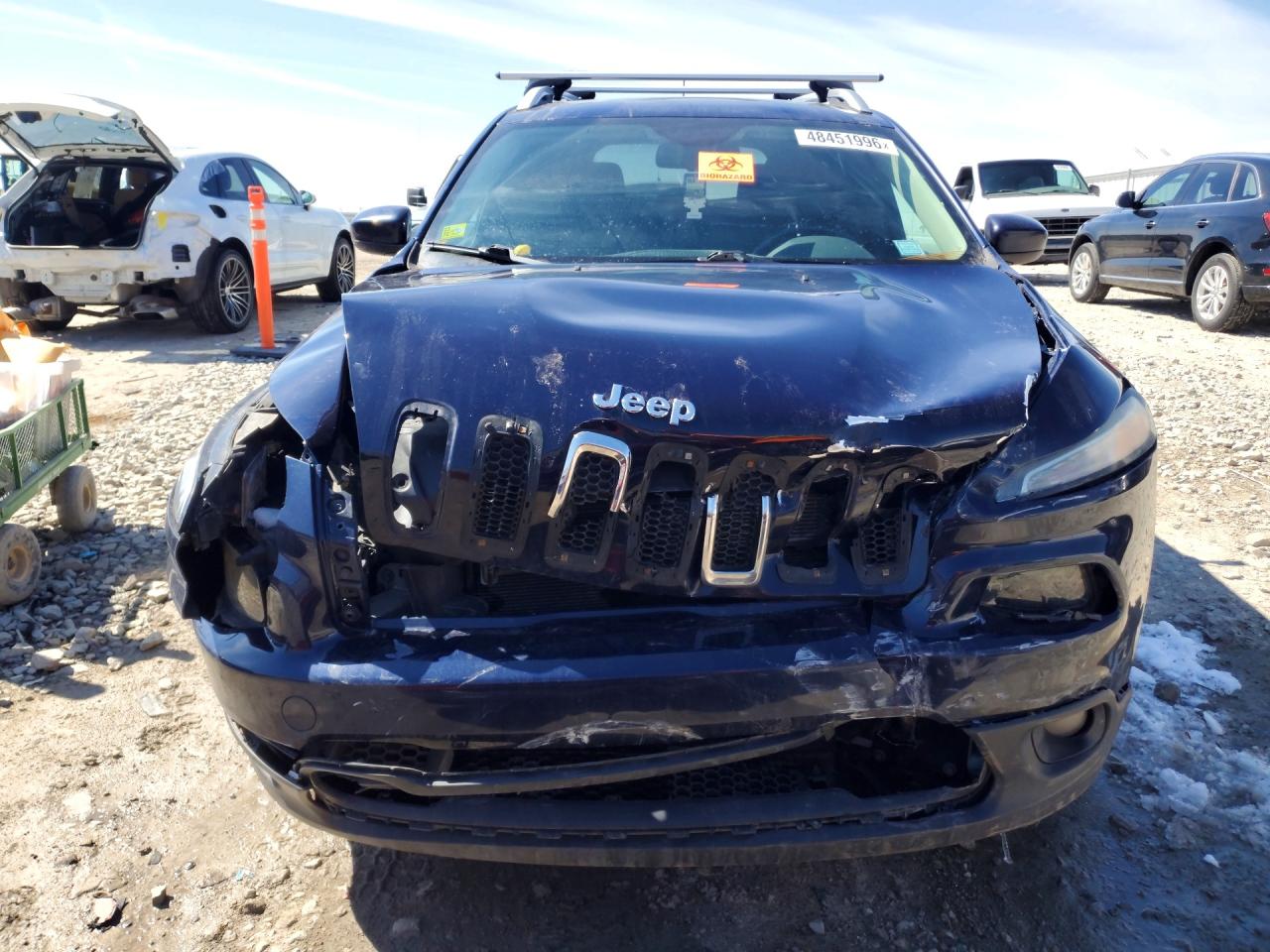 2015 Jeep Cherokee Latitude Blue vin: 1C4PJMCS0FW552250