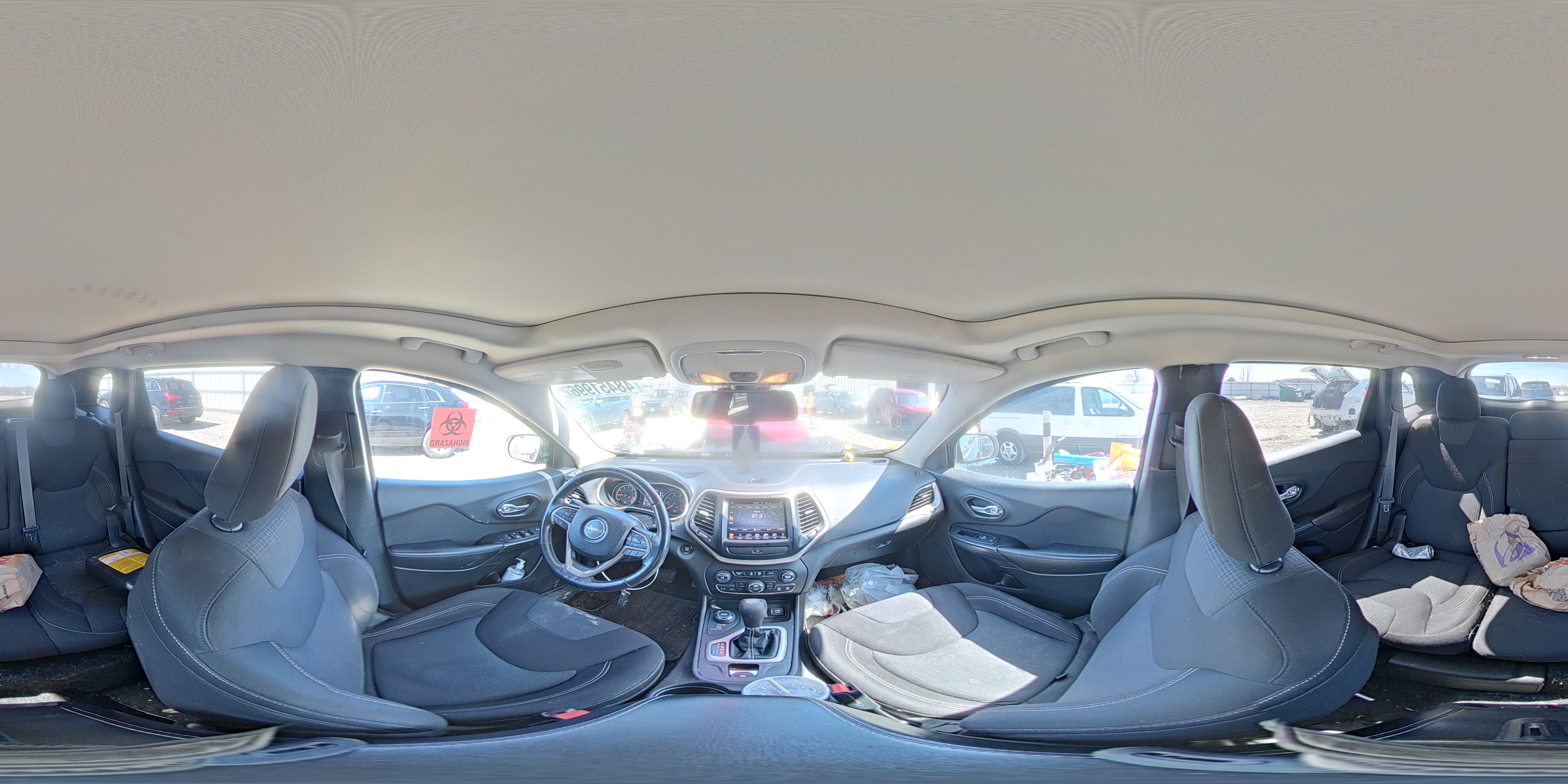 2015 Jeep Cherokee Latitude Blue vin: 1C4PJMCS0FW552250