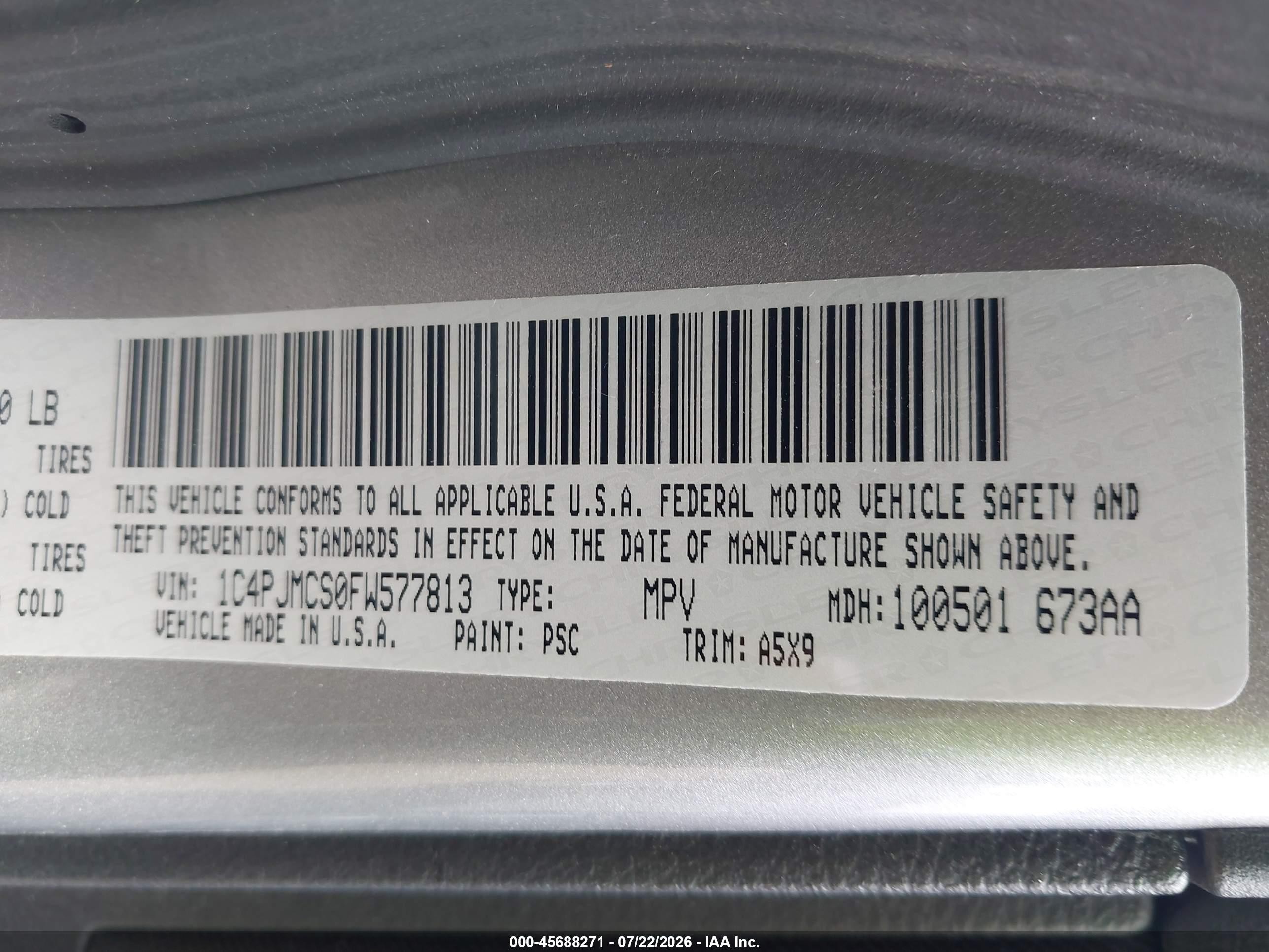 2015 Jeep Cherokee Latitude Silver vin: 1C4PJMCS0FW577813